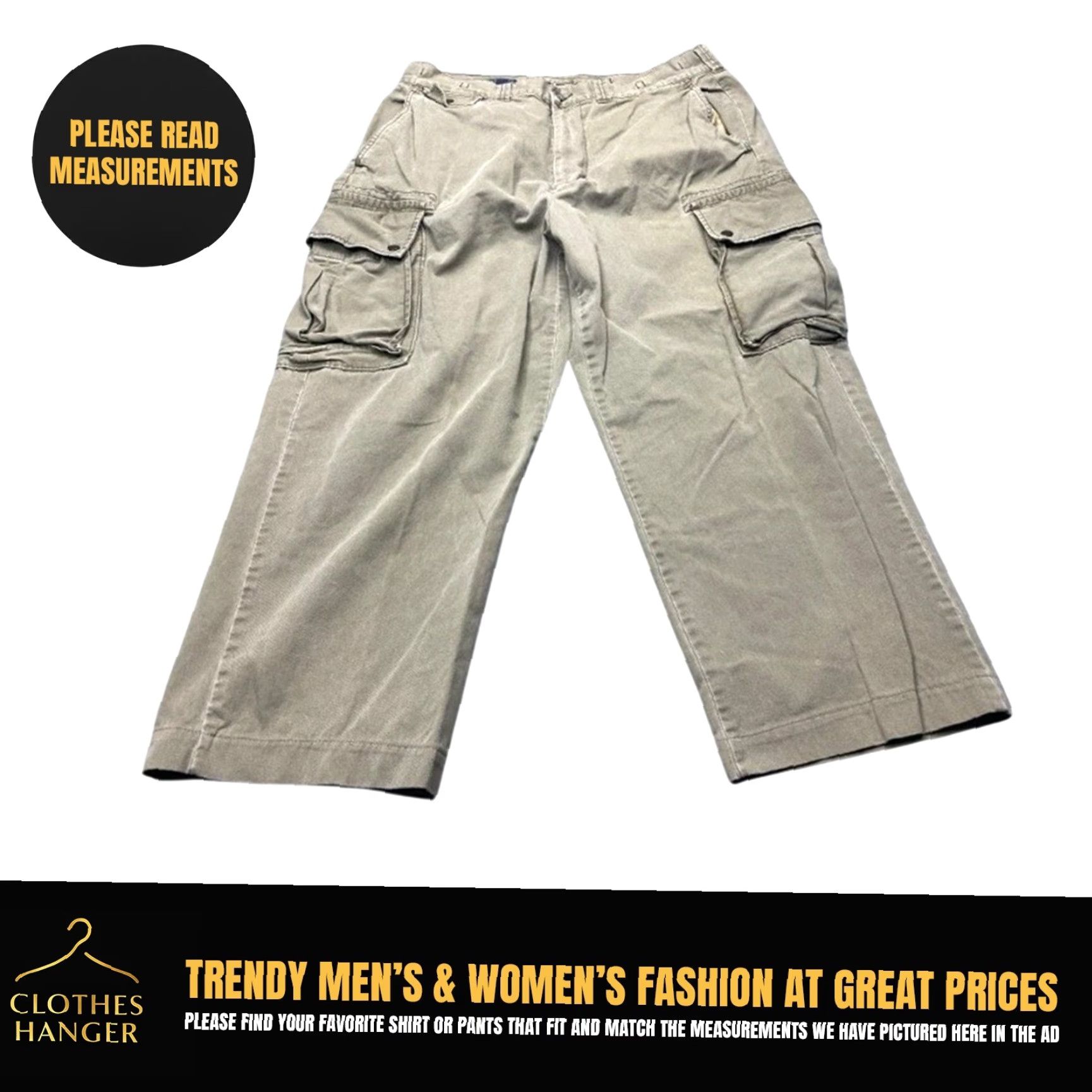 Polo Ralph Lauren Polo Ralph Lauren Pants Mens 38x31 Olive 67 Cargo Chino Baggy Military Polo Ralph Lauren Pants Cargo Chino Army Olive 38 Mens 31 Baggy 67 Size US M / EU 48-50 / 2 - 2 Thumbnail