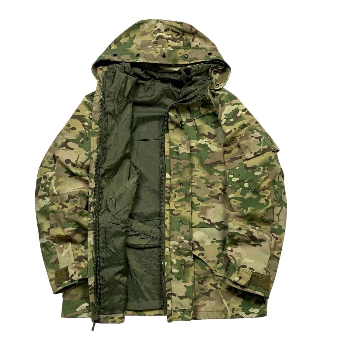 Japanese Brand Military Multicamo Double Zipper Ecwcs Jacket Size US L / EU 52-54 / 3 - 4 Thumbnail