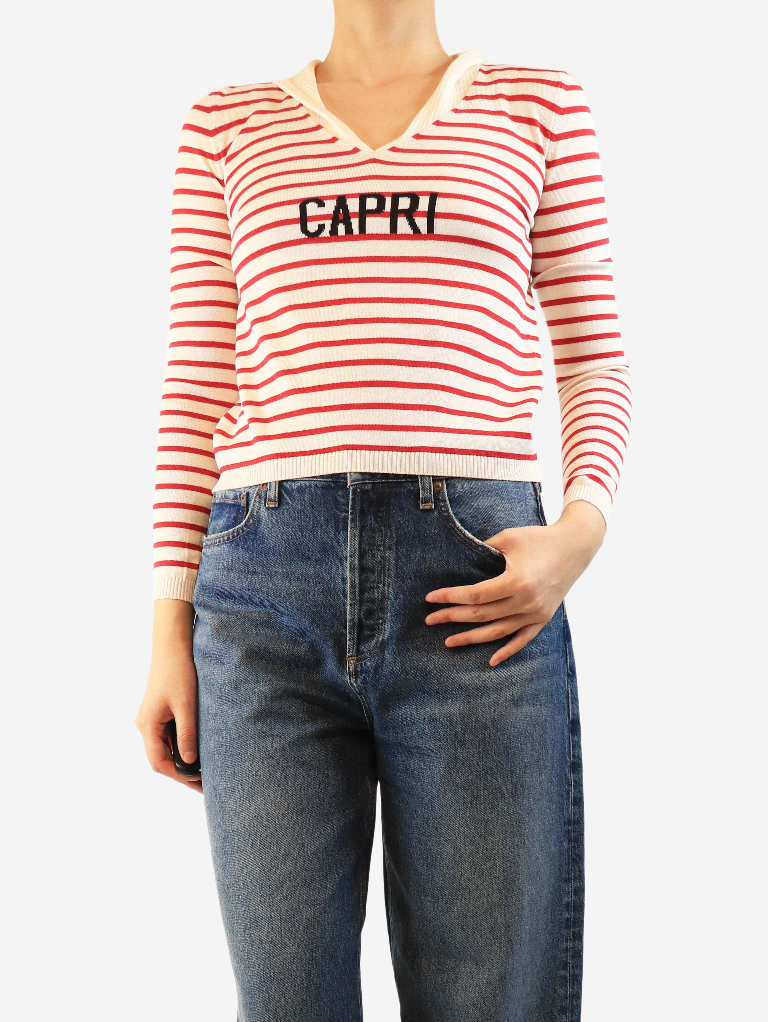 Other Fine-knit stripe sweater - UK 8 Size S / US 4 / IT 40 - 1 Thumbnail