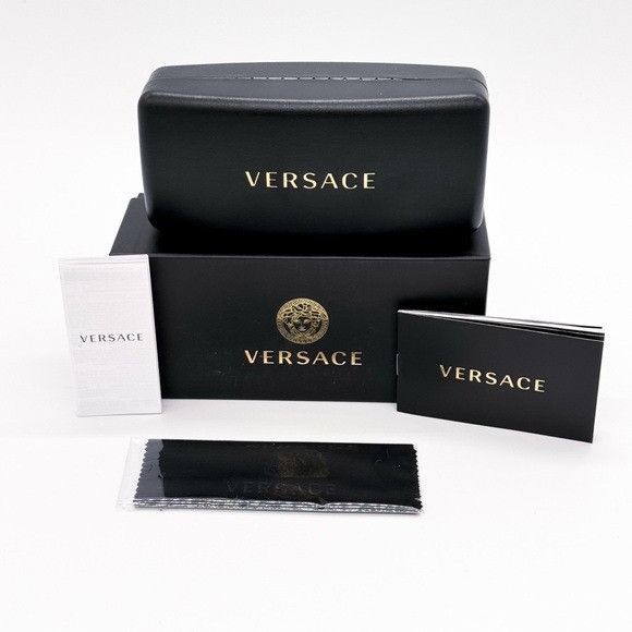 Versace NEW VERSACE MOD 4464 GB1/87 BLACK VE4464 GB187 UNISEX SUNGLA Size ONE SIZE - 10 Thumbnail