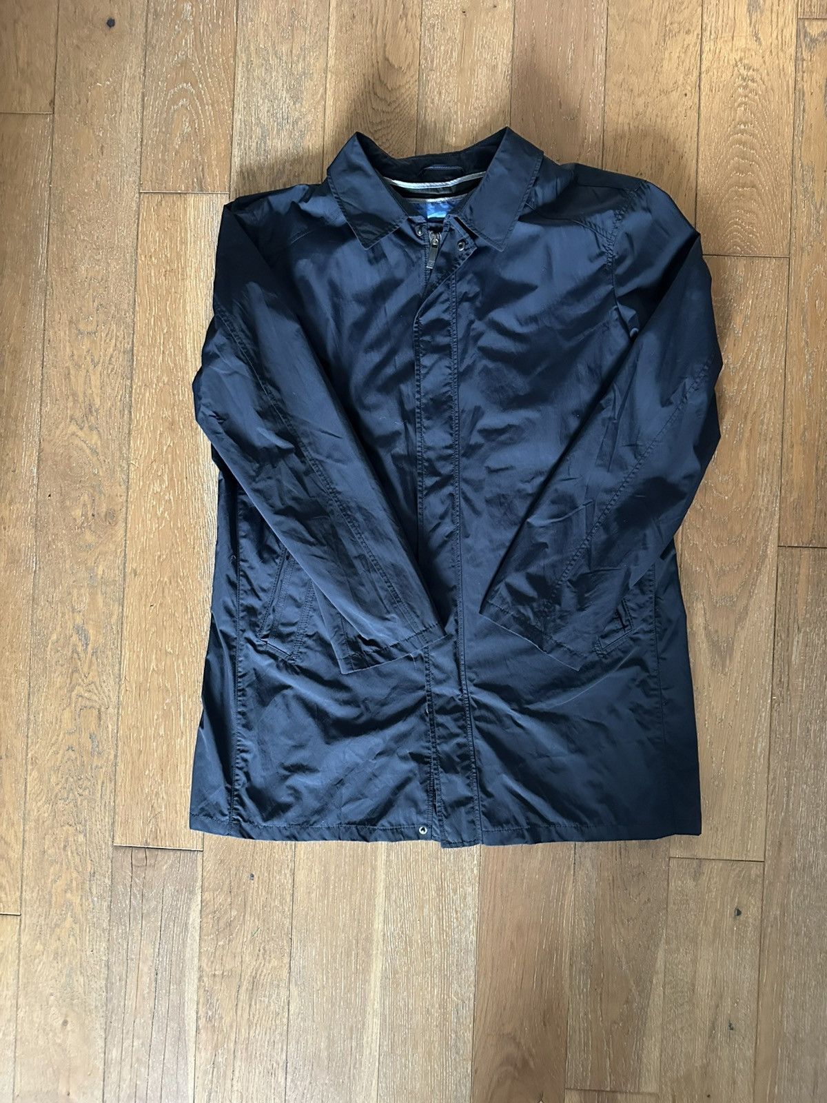 Bugatti Bugatti Germany Navy Lightweight Overcoat EU 54 Size US L / EU 52-54 / 3 - 1 Thumbnail
