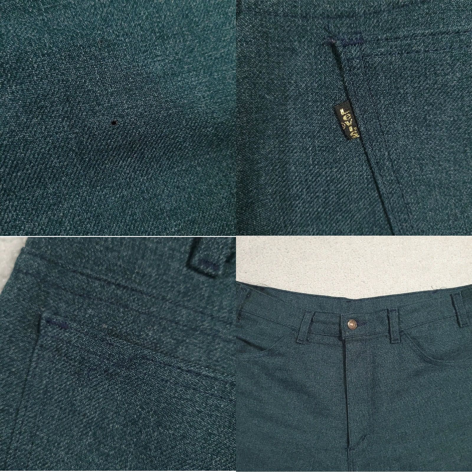 Levi's VINTAGE Levi’s Shorts Mens 36x8 Blue Scovill Zipper Black Tab Casual Chino 8 in Inseam Mens Size US 36 / EU 52 - 8 Thumbnail