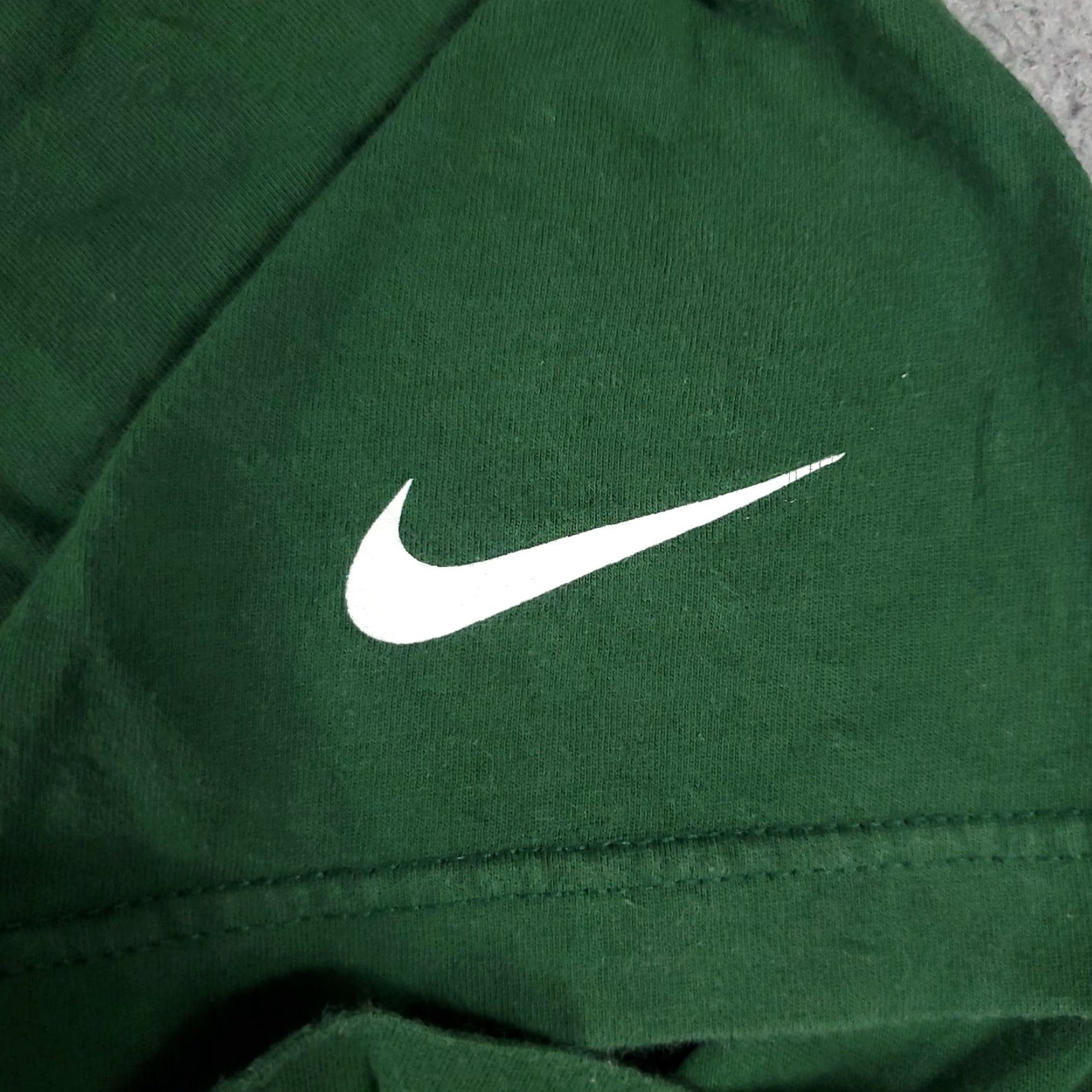 Nike Nike T Shirt Mens 2XL Green Swoosh Casual Short Sleeve Adult Size US XXL / EU 58 / 5 - 4 Thumbnail