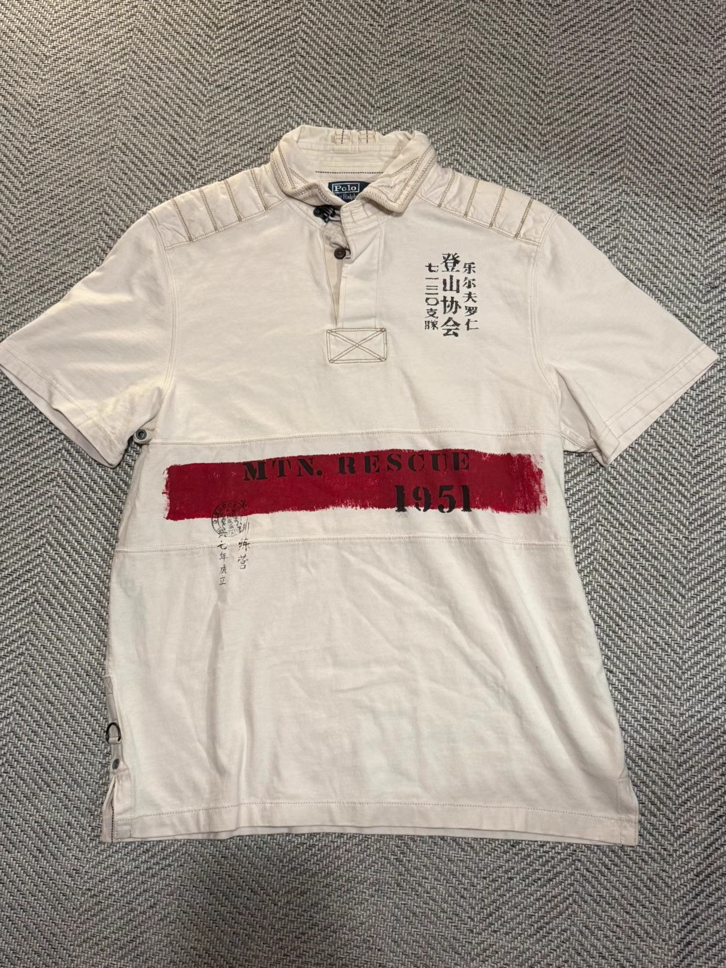 Ralph Lauren Ralph Lauren Mountain Rescue Association Printed T-shirt K24 Size US L / EU 52-54 / 3 - 1 Thumbnail