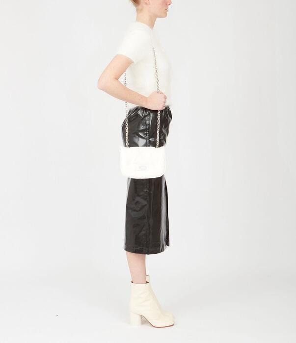 Maison Margiela o1bcso1str0526 Size: OS / Glam Slam Flap Small Bag in White Size ONE SIZE - 5 Thumbnail