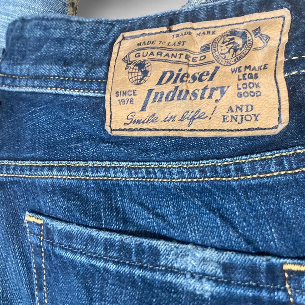 Diesel Diesel factory Deadstock LARKEE dark indigo denim Size US 32 / EU 48 - 4 Thumbnail
