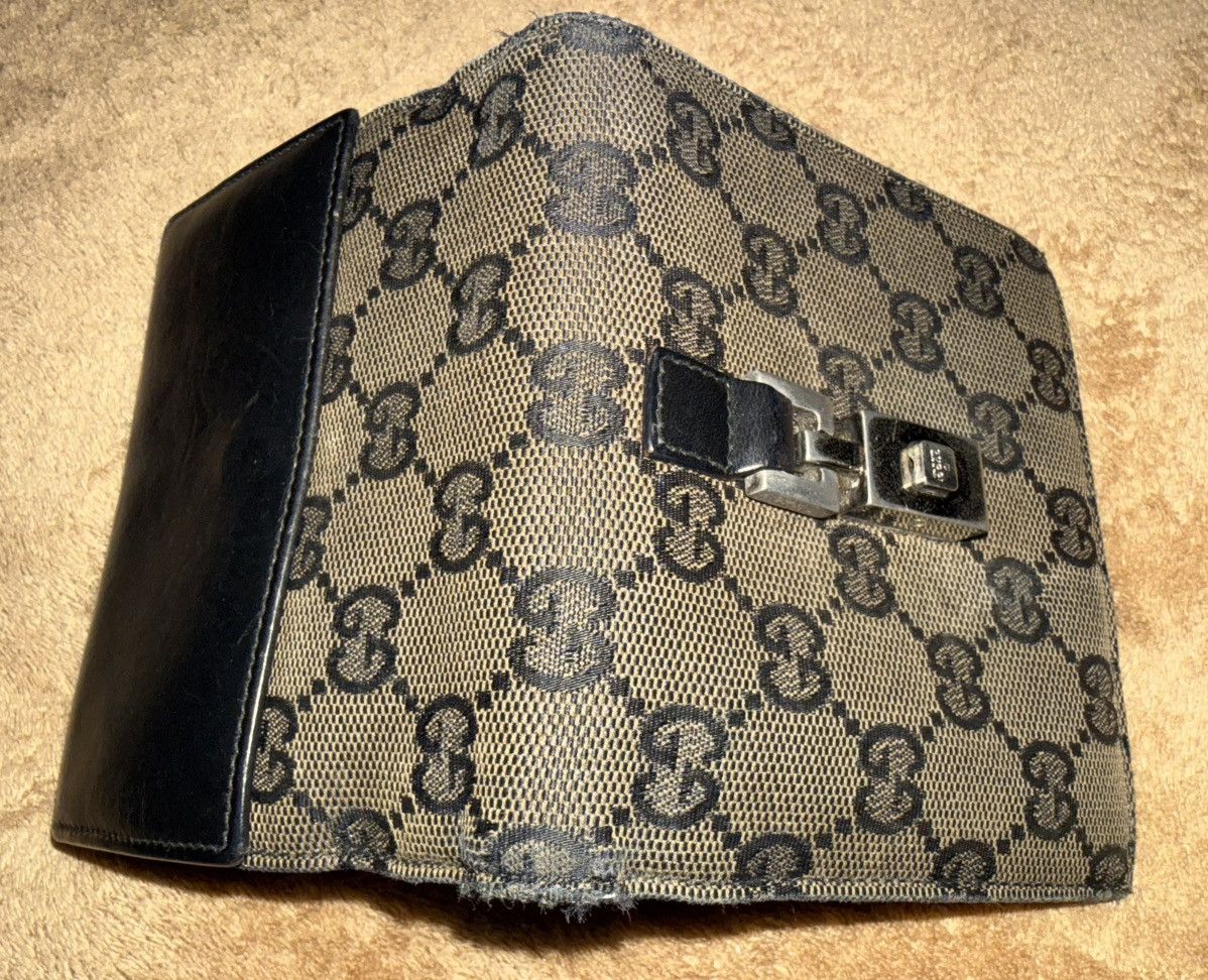 Gucci Vintage GUCCI “Jackie” monogram wallet! Unisex, VVGC genuine Size ONE SIZE - 7 Thumbnail