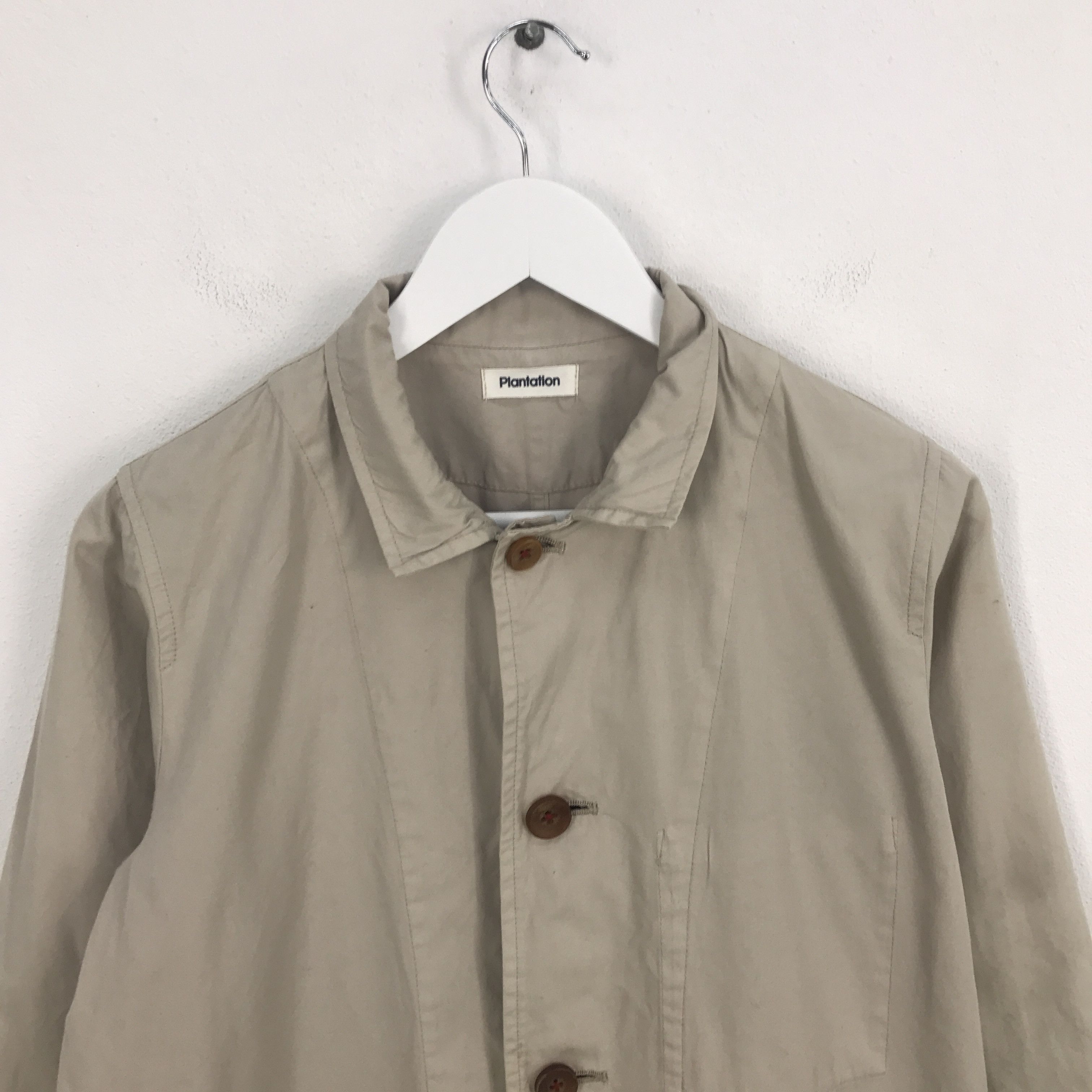 Issey Miyake × Japanese Brand Rare Plantation by Issey Miyake Button Up Long Jacket Size US M / EU 48-50 / 2 - 2 Thumbnail
