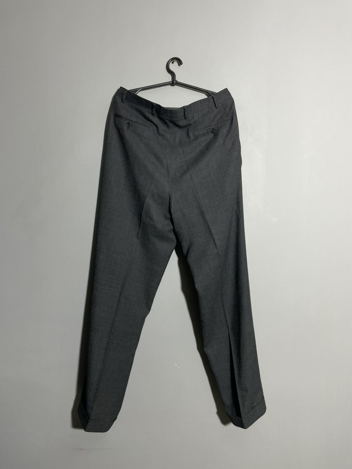 Canali Vintage Canali Two Piece Wool Suit Blazer/Pants Italy Size 52L - 22 Thumbnail