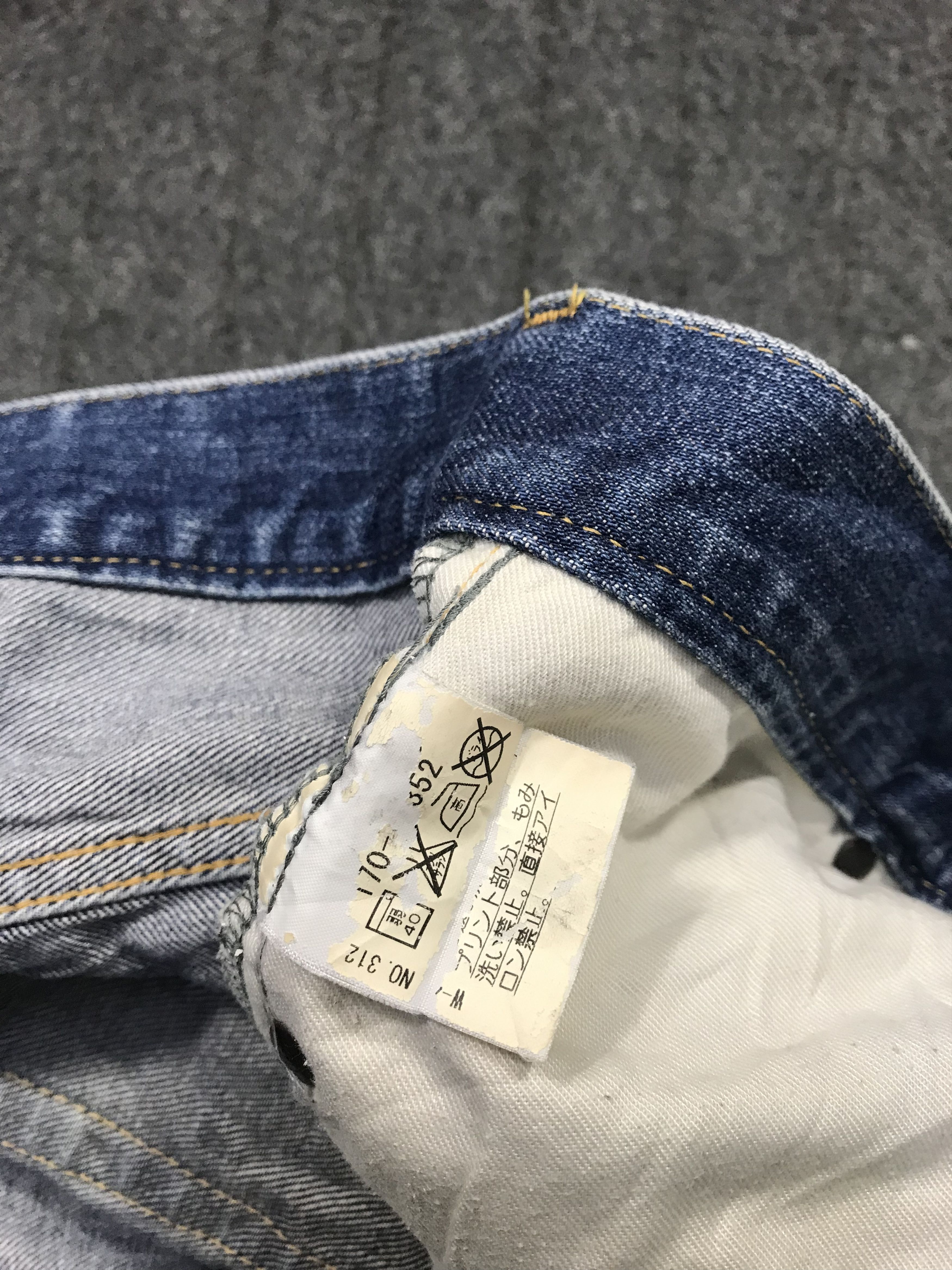 Japanese Brand × Takeo Kikuchi Takeo Kikuchi Denim Indigo Pant Straight Cut Size US 32 / EU 48 - 5 Thumbnail