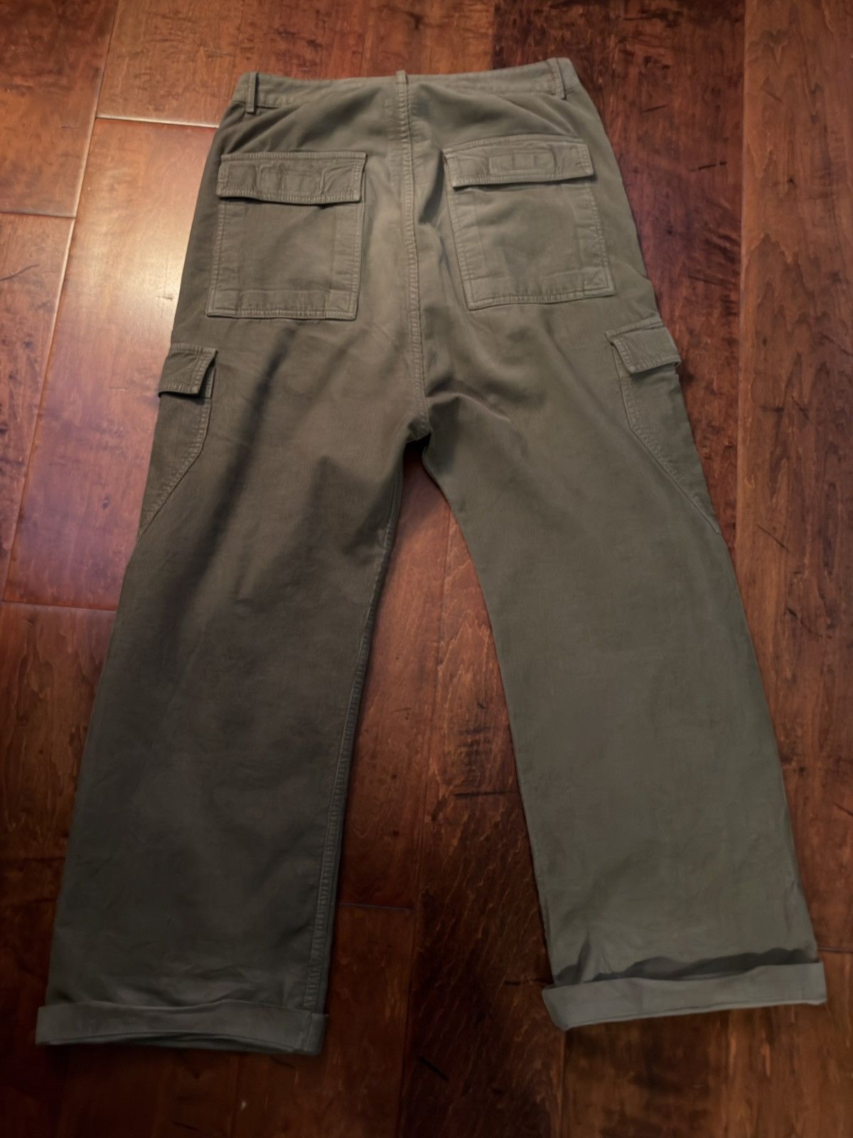 Rick Owens Rick Owens Brown Cargo Corduroy Pants Size US 32 / EU 48 - 10 Thumbnail