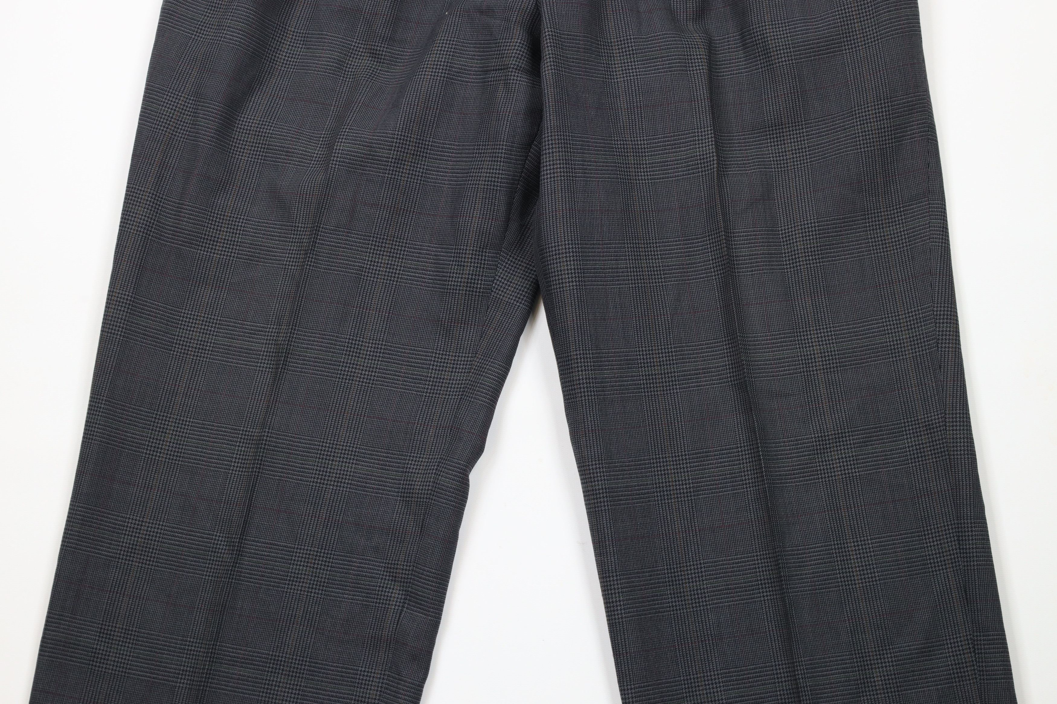 Vintage Vintage 90s Streetwear Pleated Cuffed Wide Leg Chino Pants Size US 36 / EU 52 - 3 Thumbnail