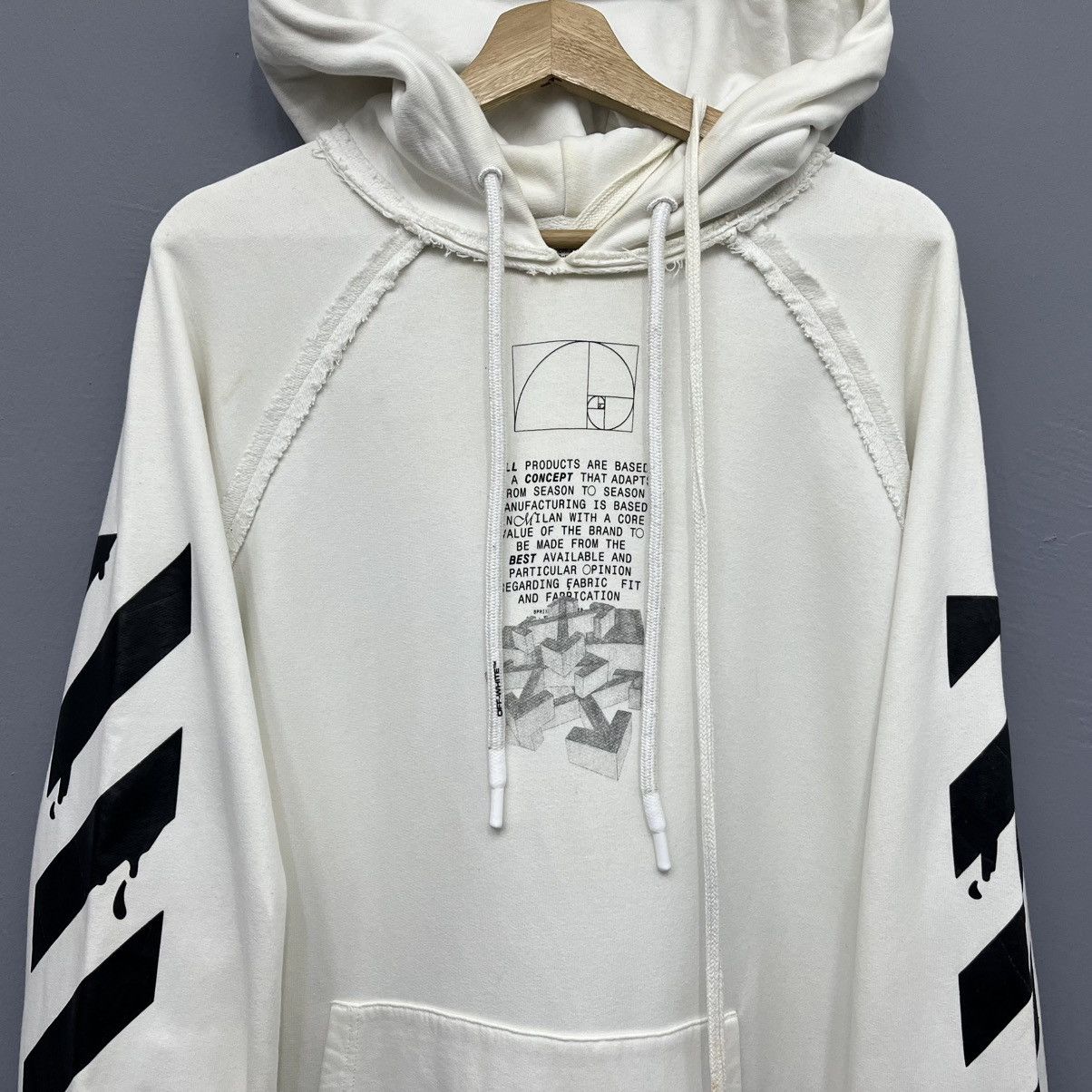 Off-White Off-White Virgil Abloh SS20 Oversized Hoodie Size US XL / EU 56 / 4 - 3 Thumbnail