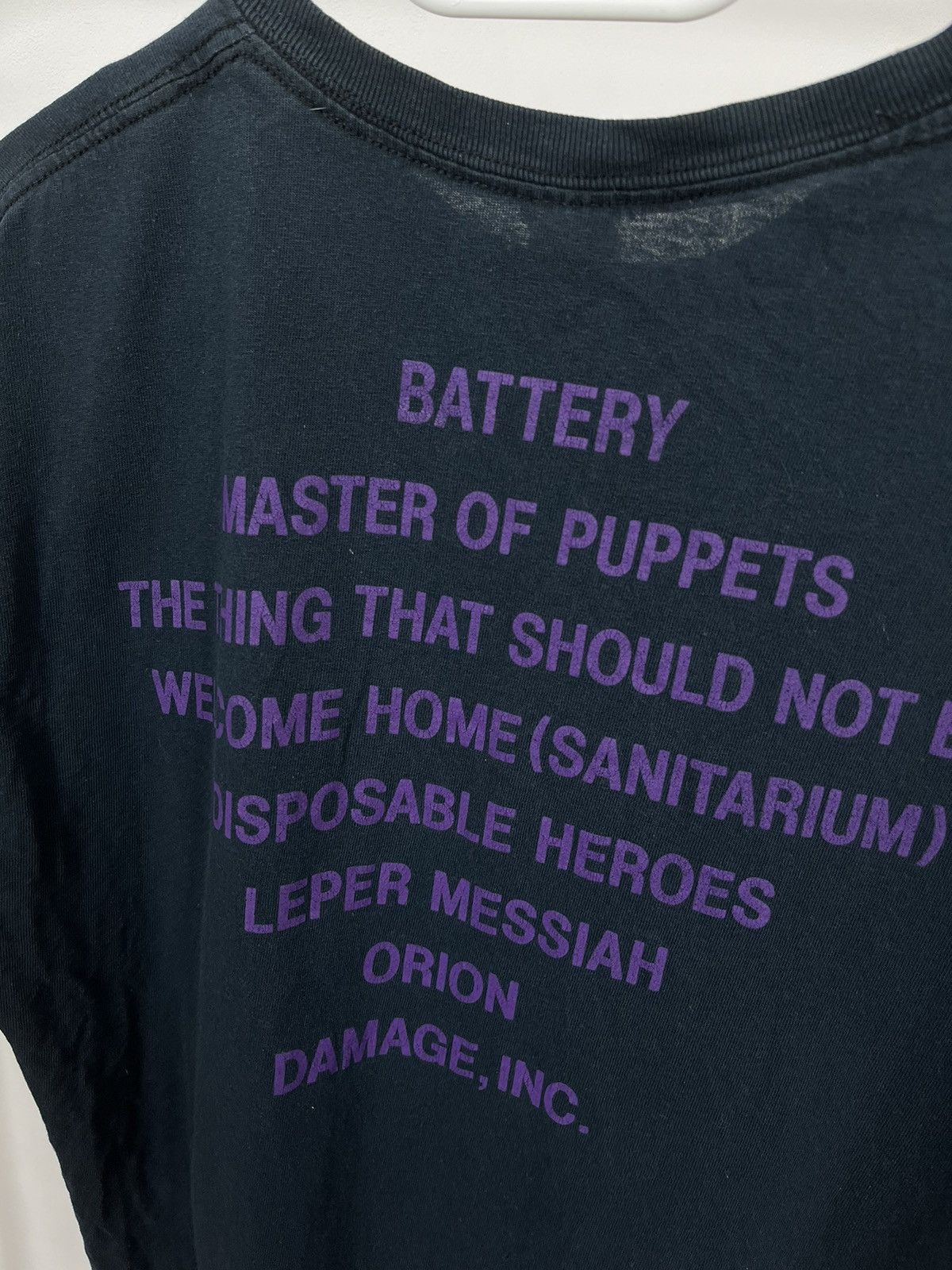 Band Tees × Metallica × Vintage Metallica Master of Puppers vintage T shirt Size US M / EU 48-50 / 2 - 11 Thumbnail