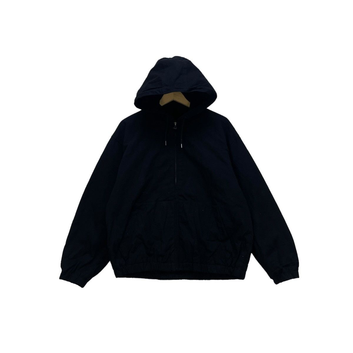 Japanese Brand 💥Japanese Brand Uniqlo X Jil Sander All Black Hoodie Size US L / EU 52-54 / 3 - 3 Thumbnail