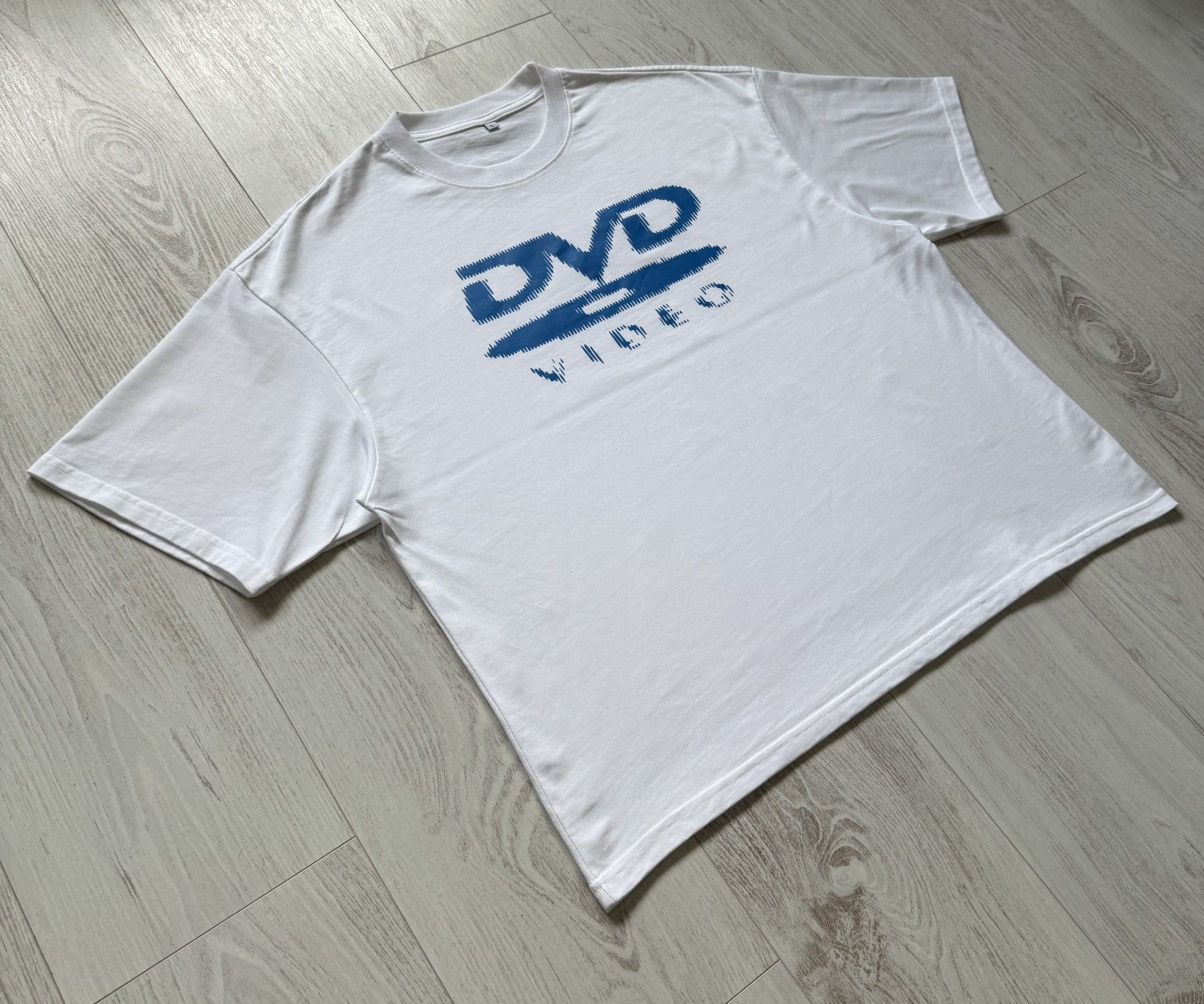 Other DVD Video Logo T-Shirt Boxy Retro Vintage Custom White S Size US S / EU 44-46 / 1 - 2 Thumbnail