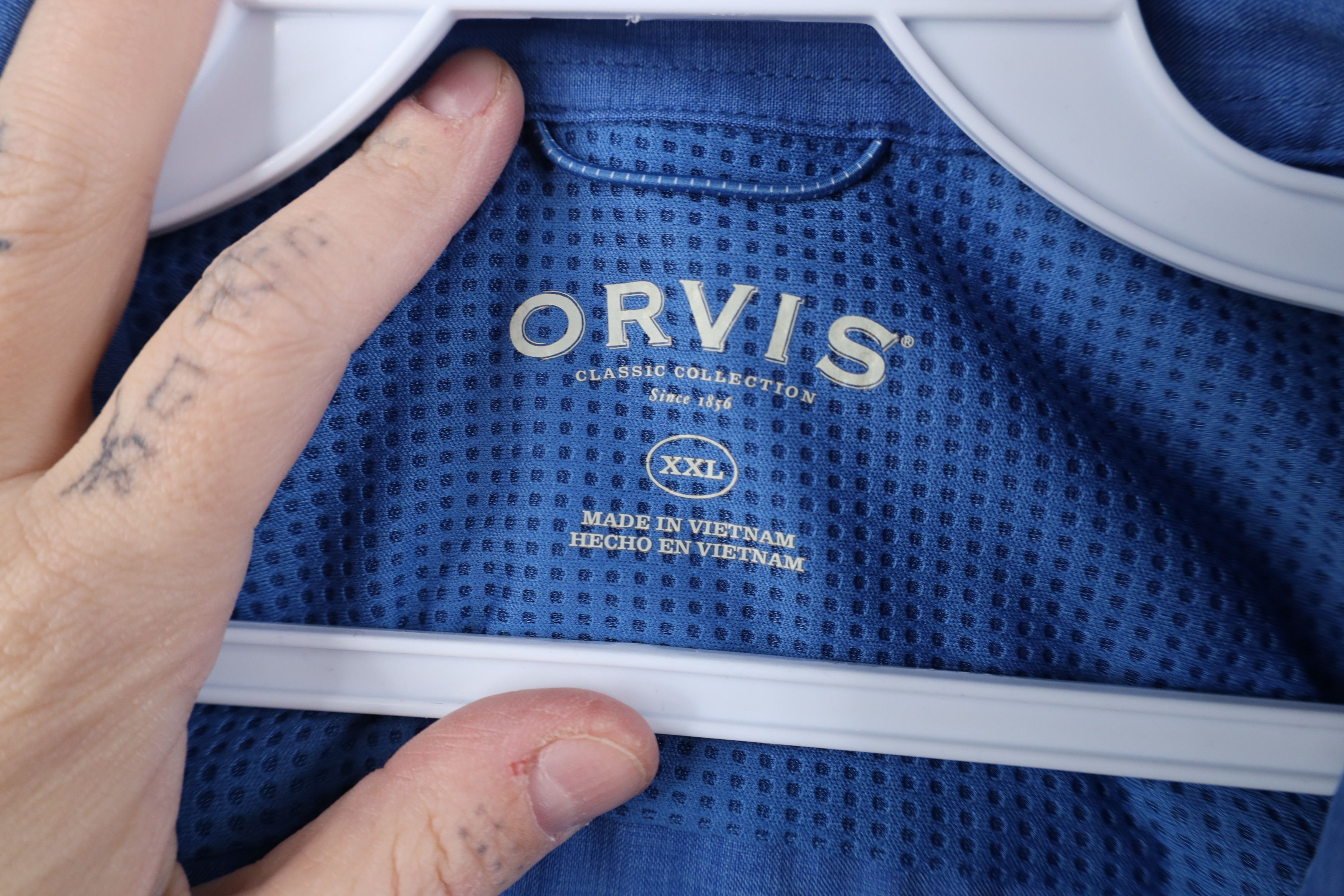 Orvis Orvis Trekking Hiking Fishing Short Sleeve Button Shirt Size US XXL / EU 58 / 5 - 8 Thumbnail