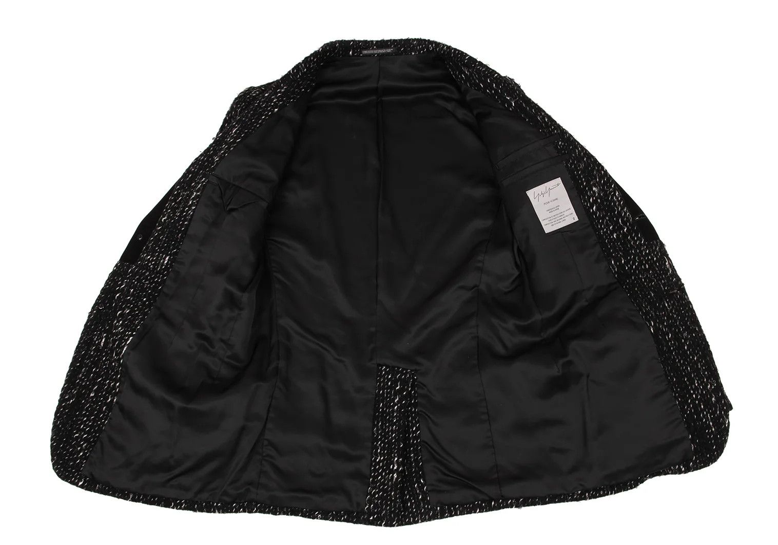 Yohji Yamamoto Yohji Yamamoto Lapel-Panelled Pile Jacket Size US S / EU 44-46 / 1 - 11 Thumbnail