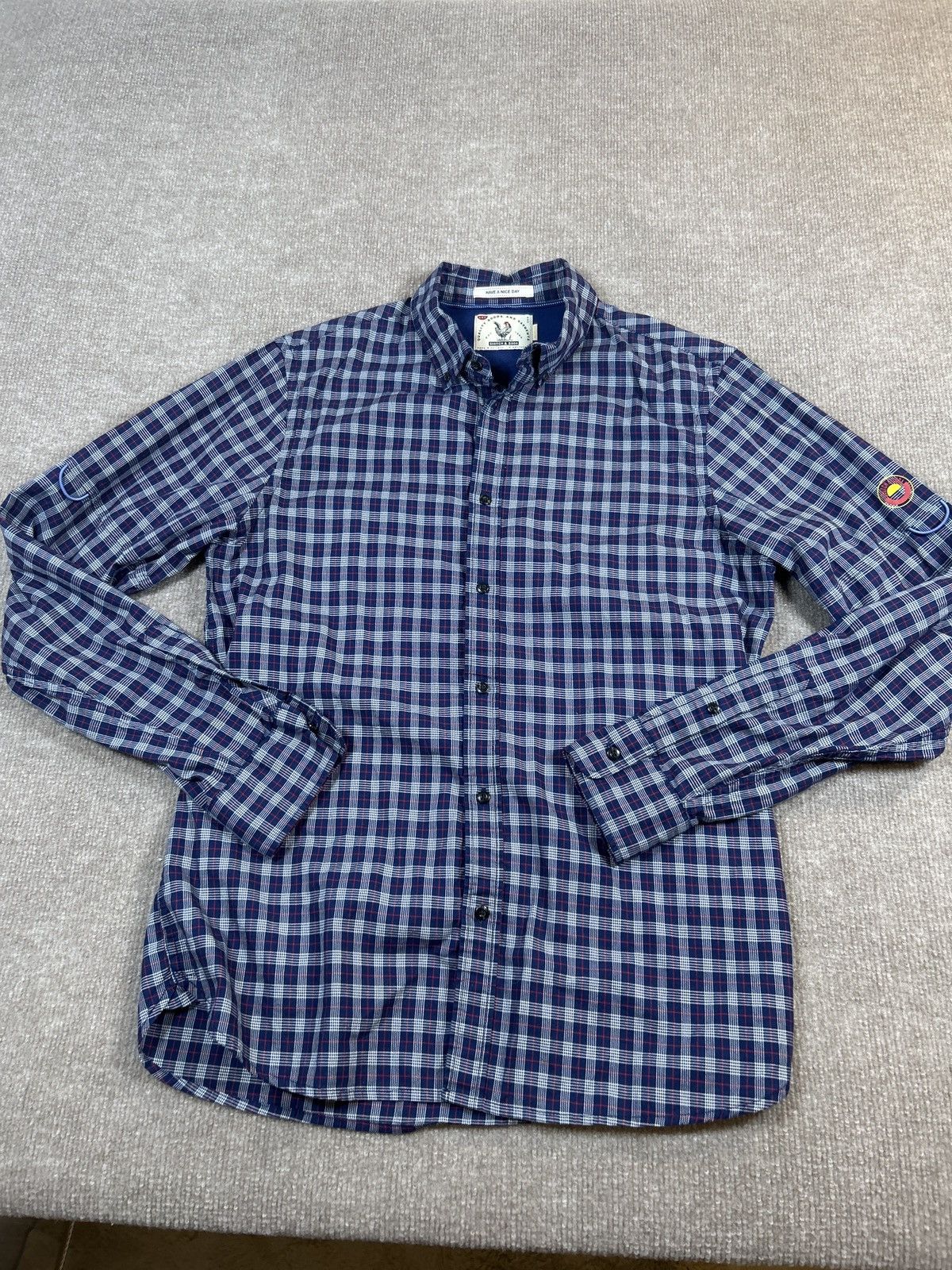 Scotch & Soda Scotch & Soda Men’s Plaid Button Down Shirt Size M – 0061 Size US M / EU 48-50 / 2 - 1 Thumbnail