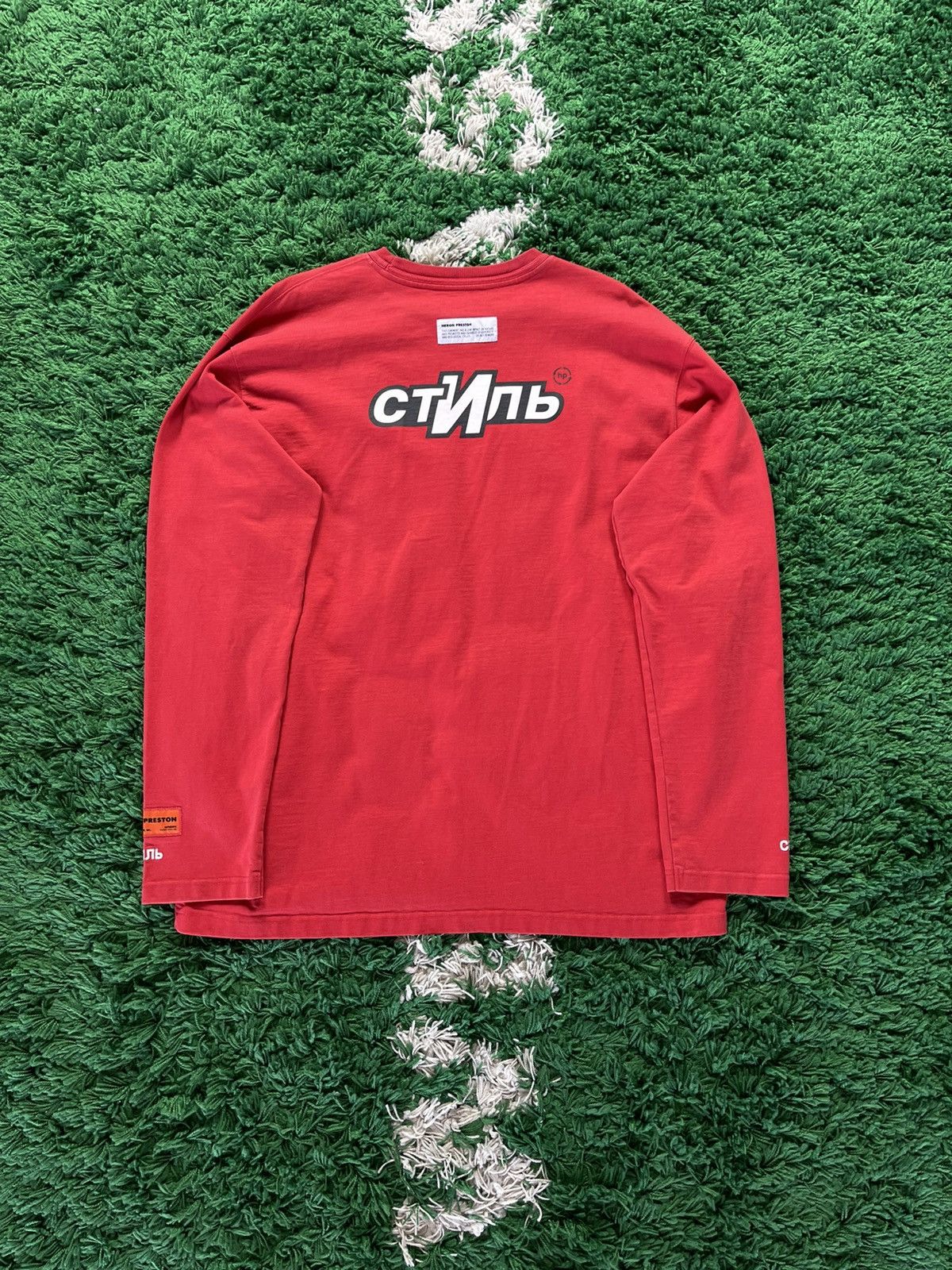 Heron Preston Heron Preston "Eagle" L/S Tee Size US M / EU 48-50 / 2 - 3 Thumbnail