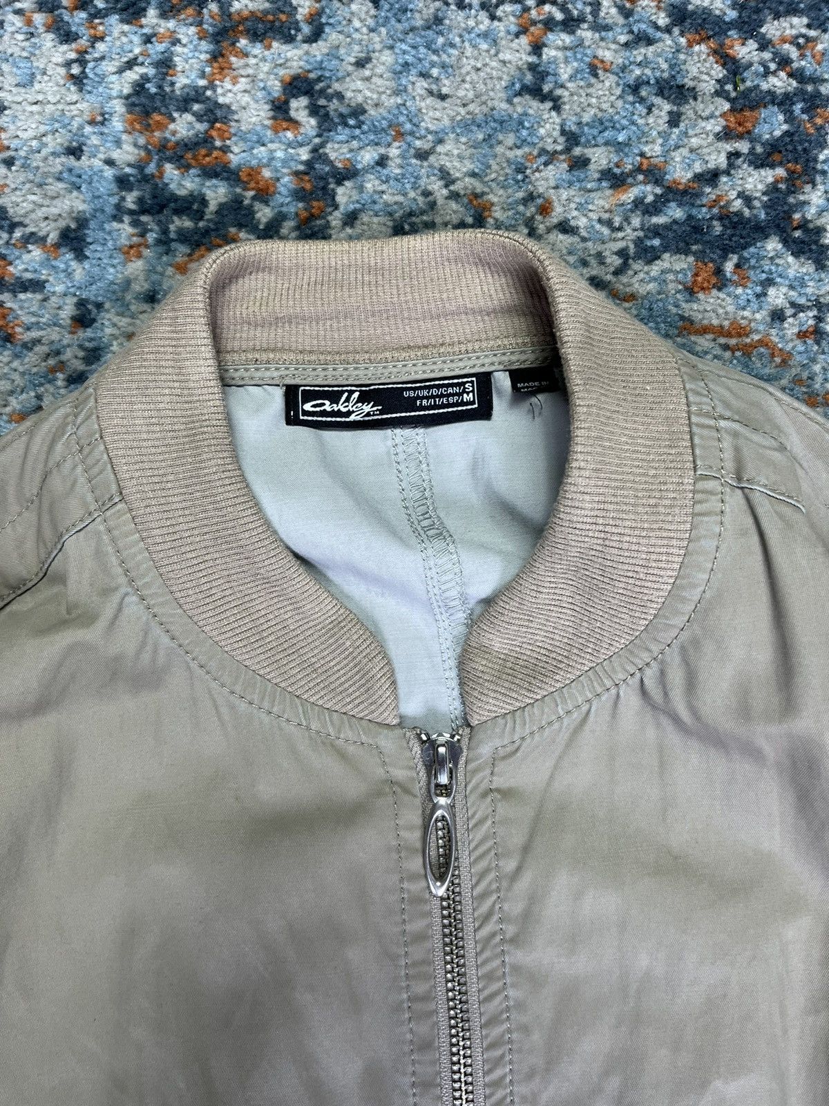 Japanese Brand × Oakley Vintage 90s Archive Oakley nylon cropped biker jacket Size S / US 4 / IT 40 - 9 Thumbnail