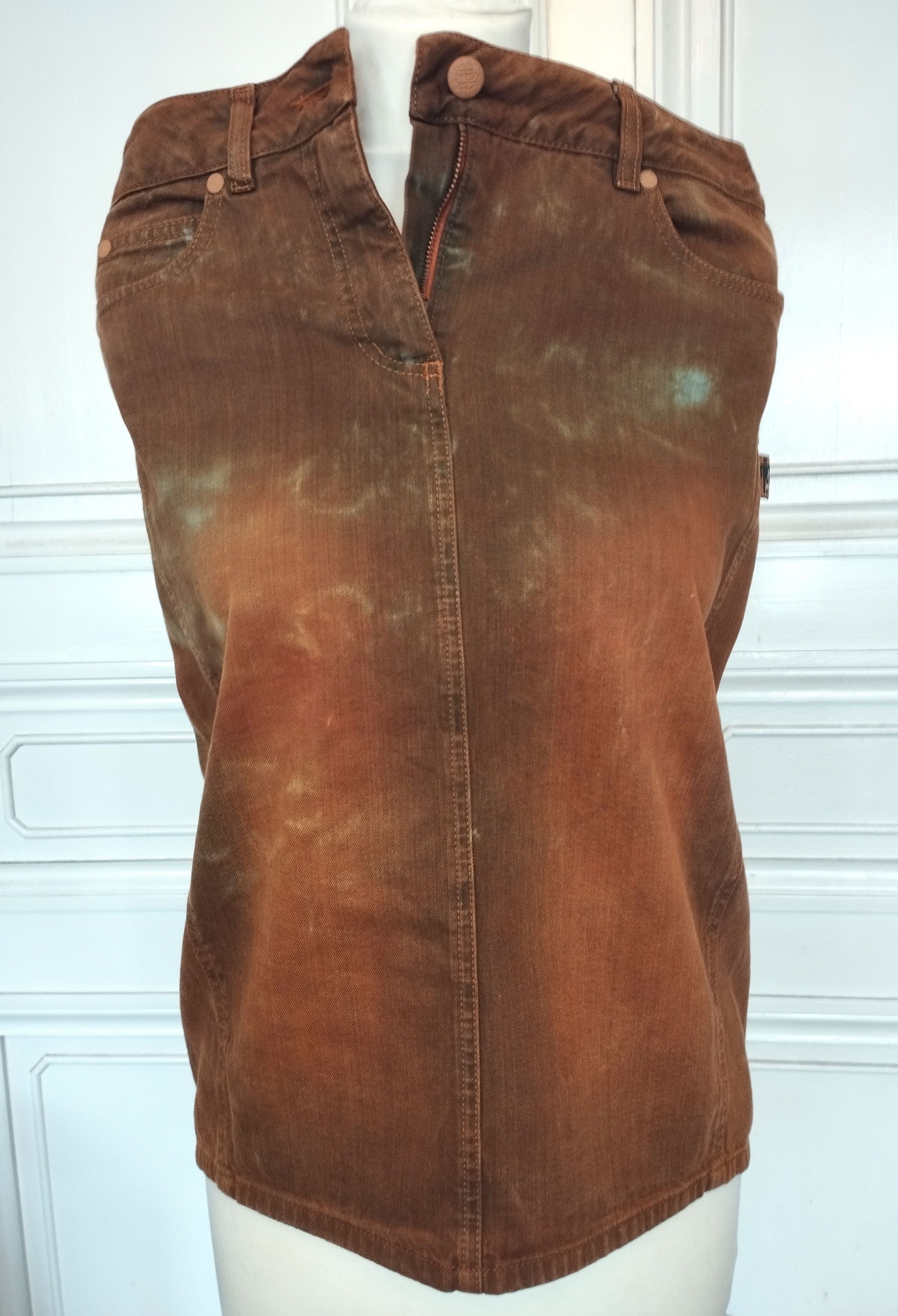 Jean Paul Gaultier Jean Paul Gaultier Jupe Wall TM Size 27" / US 4 / IT 40 - 3 Thumbnail