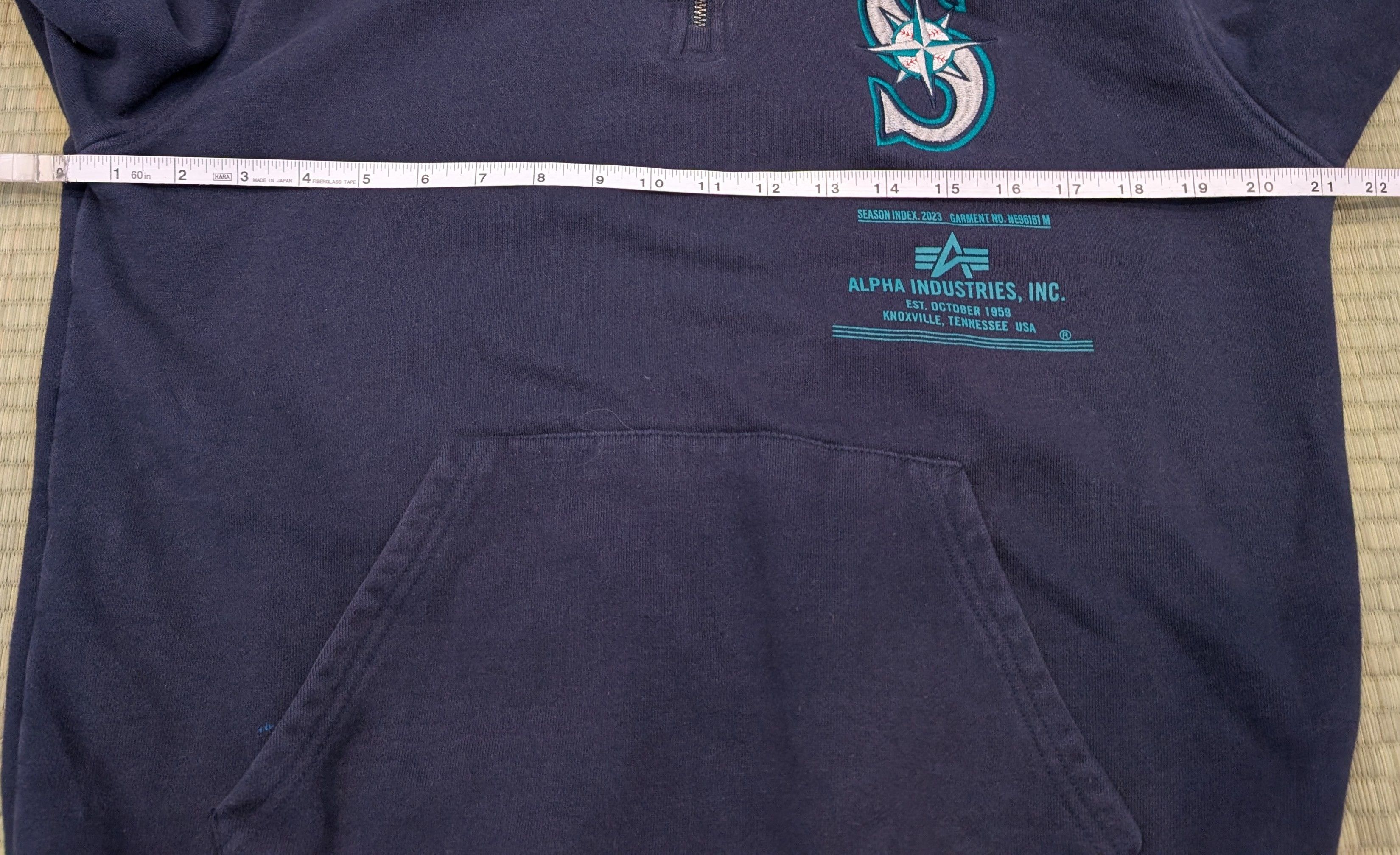 Alpha Industries × New Era RARE Seattle Mariners x Alpha Industries x New Era Hoodie Size US S / EU 44-46 / 1 - 7 Thumbnail