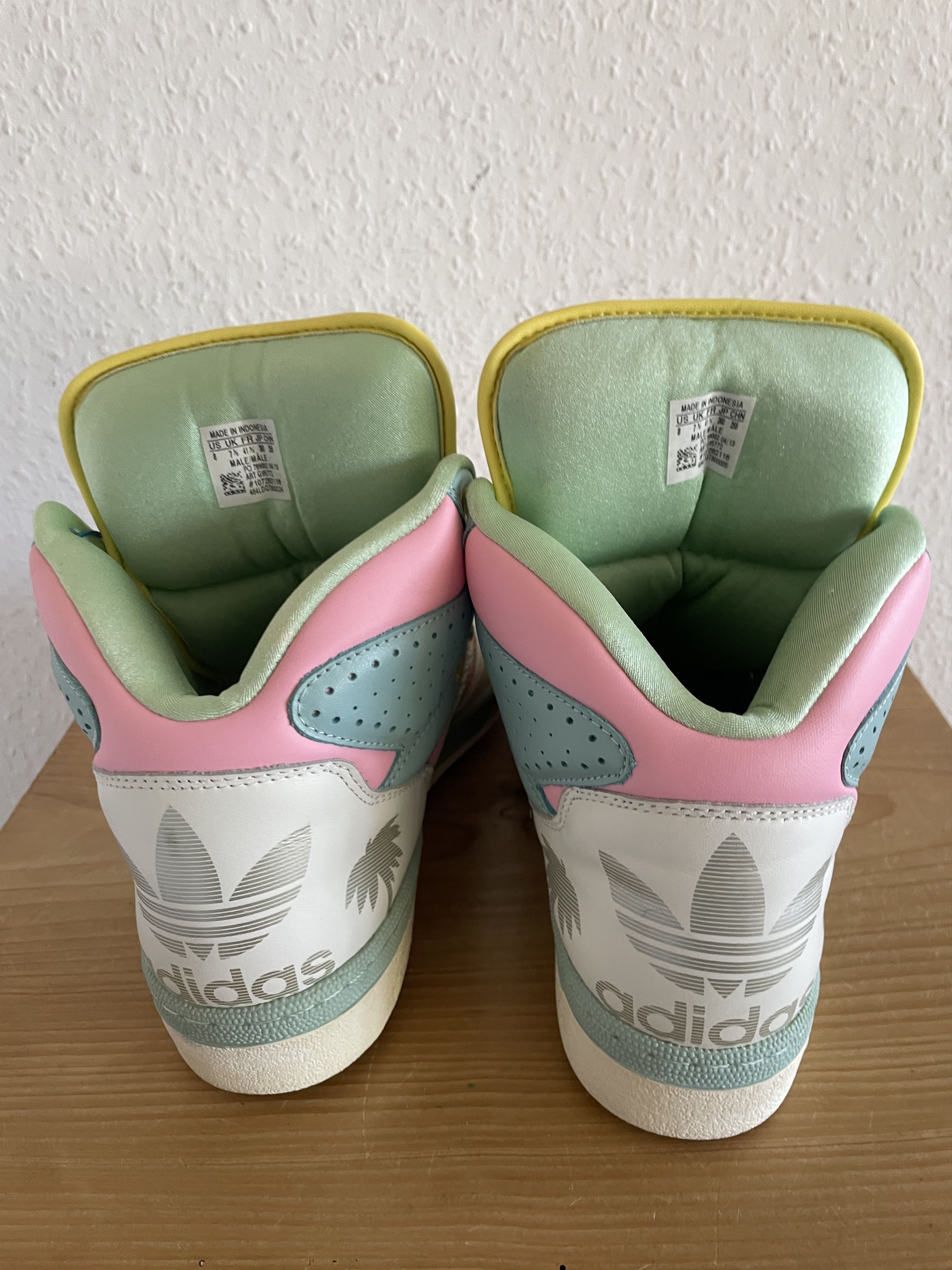 Adidas × Jeremy Scott JS License Plate Miami Sneakers Size US 8 / EU 41 - 10 Thumbnail