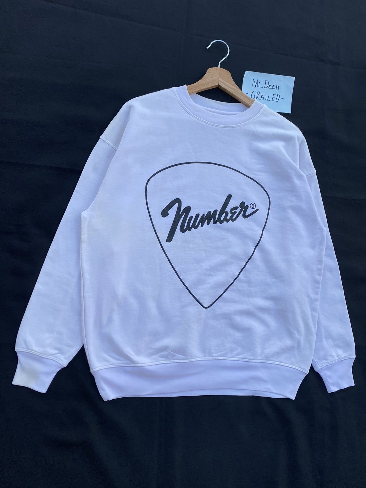 Number (N)ine Rare Number Nine Spellout Sweater Size US L / EU 52-54 / 3 - 2 Thumbnail