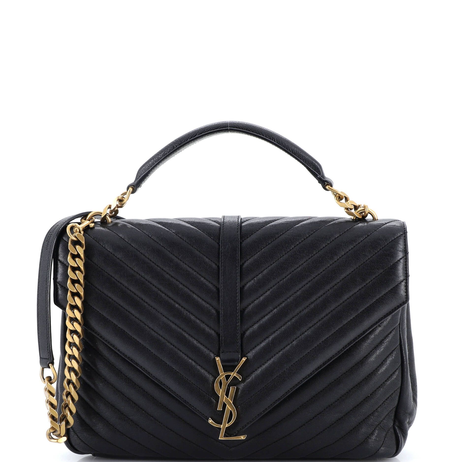 Saint Laurent Paris Classic Monogram College Bag Size ONE SIZE - 1 Thumbnail