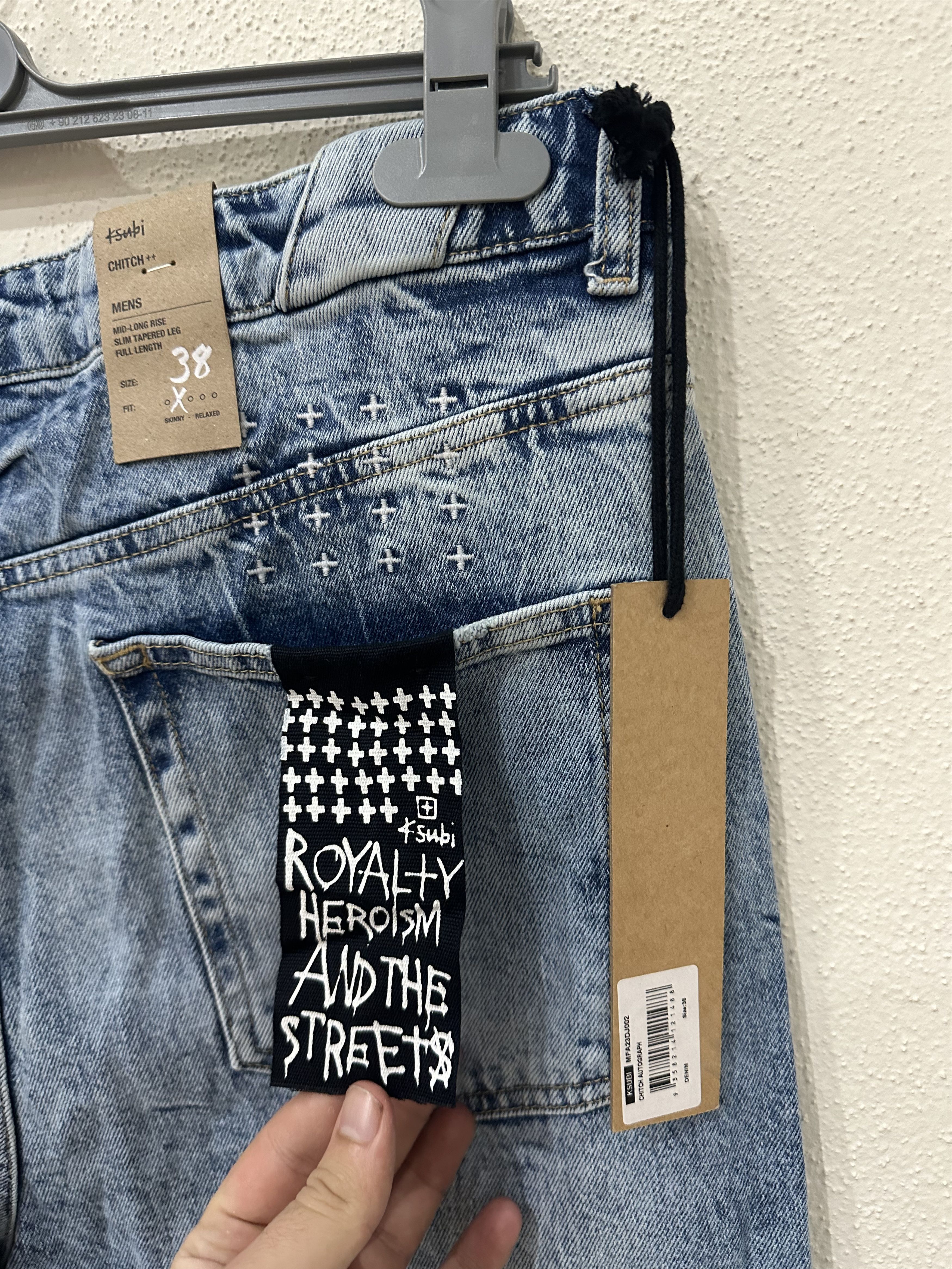 Ksubi Ksubi Chitch Get Home Safe Size 38 Blue Size US 38 / EU 54 - 2 Thumbnail