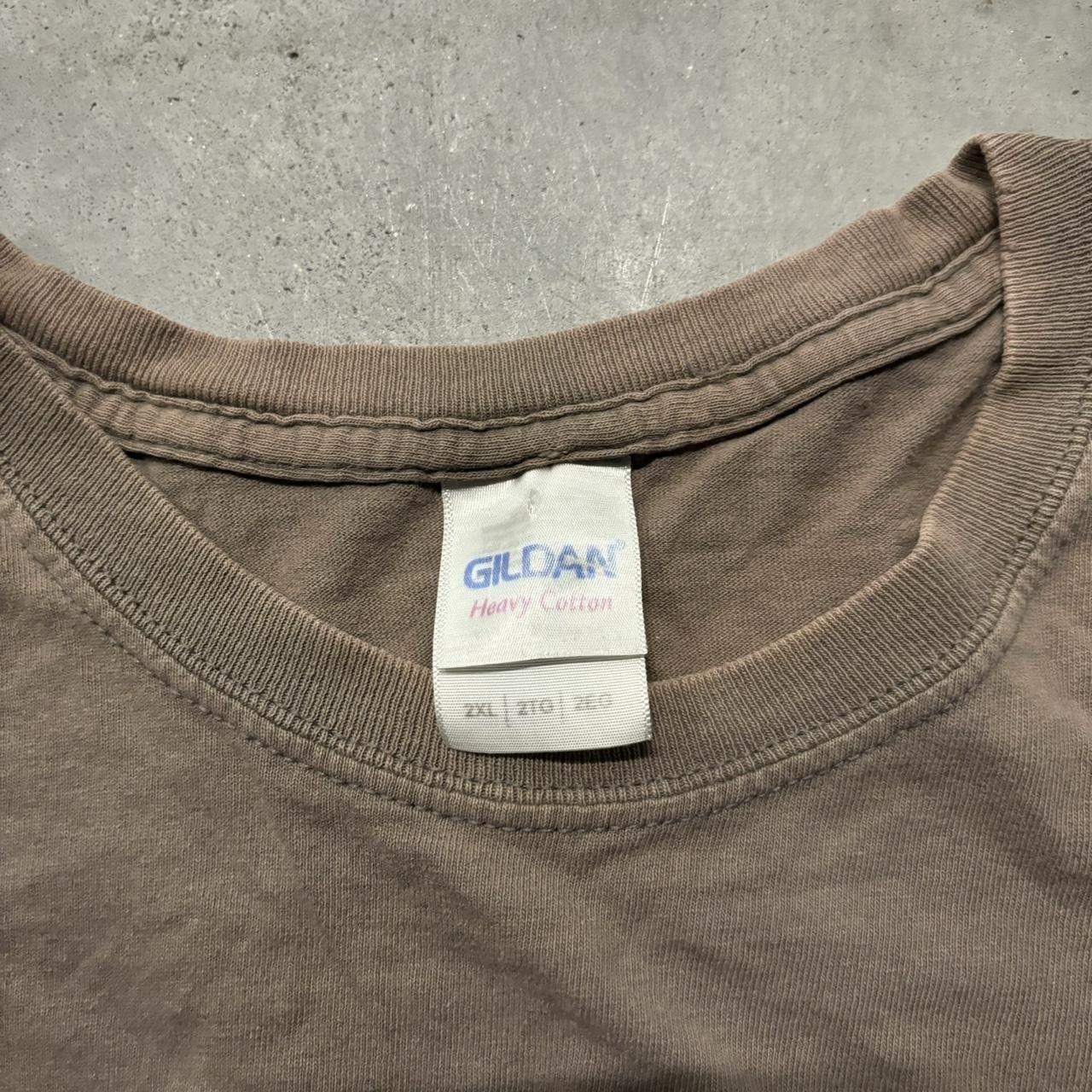 Vintage Crazy Vintage Y2K/2000s Sunfaded Brown Manatee Nature Animal Graphic Tee! Size US XXL / EU 58 / 5 - 7 Thumbnail