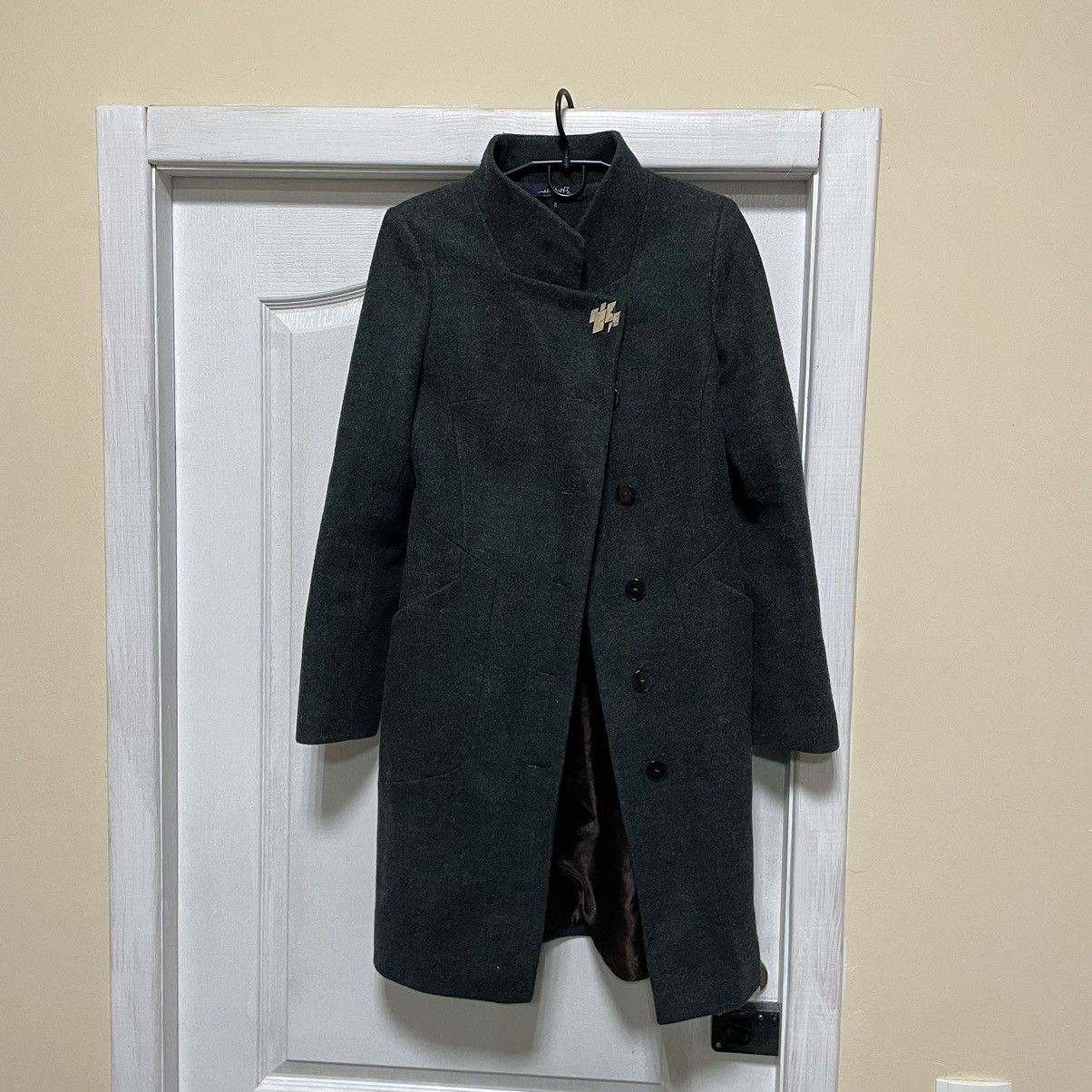 If Six Was Nine × Le Grande Bleu (L.G.B.) × Tornado Mart Angora Mart Japanese Egoist Hairy Fur Coat Jacket blazer Size XL / US 12-14 / IT 48-50 - 1 Thumbnail