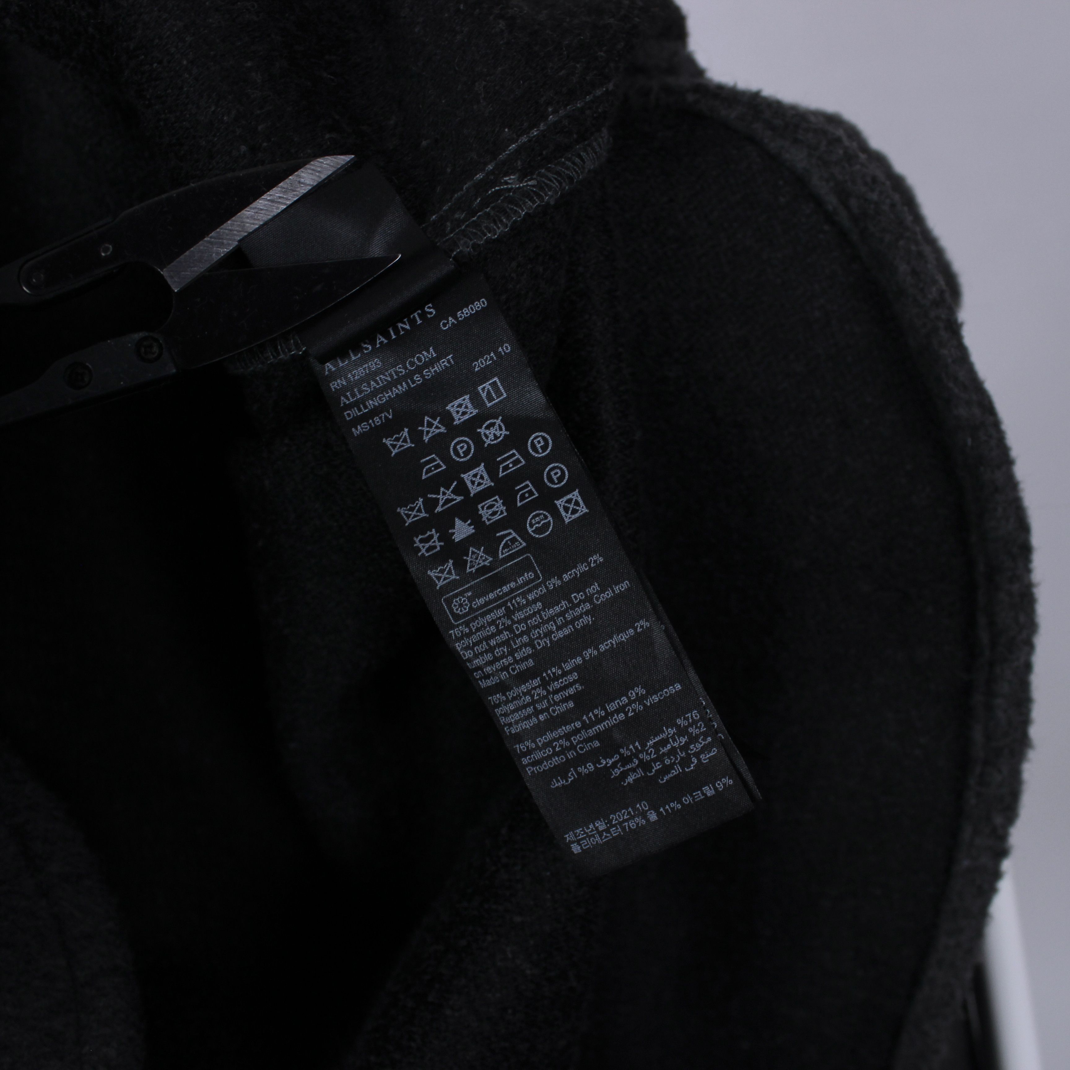 Allsaints Allsaints heavy shirt jacket wool dillingham ls shirt M Size US S / EU 44-46 / 1 - 6 Thumbnail