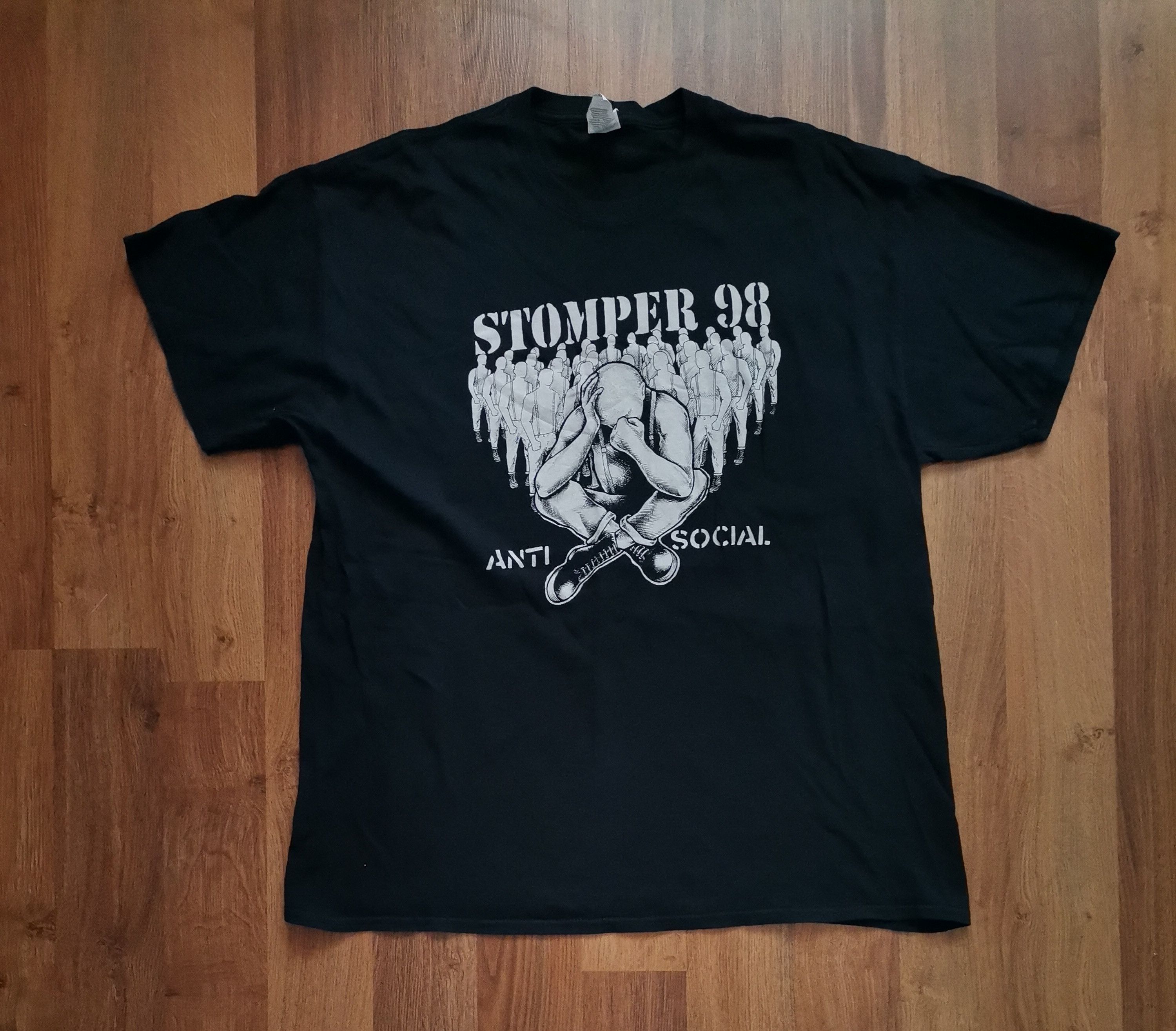 Gildan × Vintage Vintage Gildan Stomper 98 Tee Size US XL / EU 56 / 4 - 1 Thumbnail