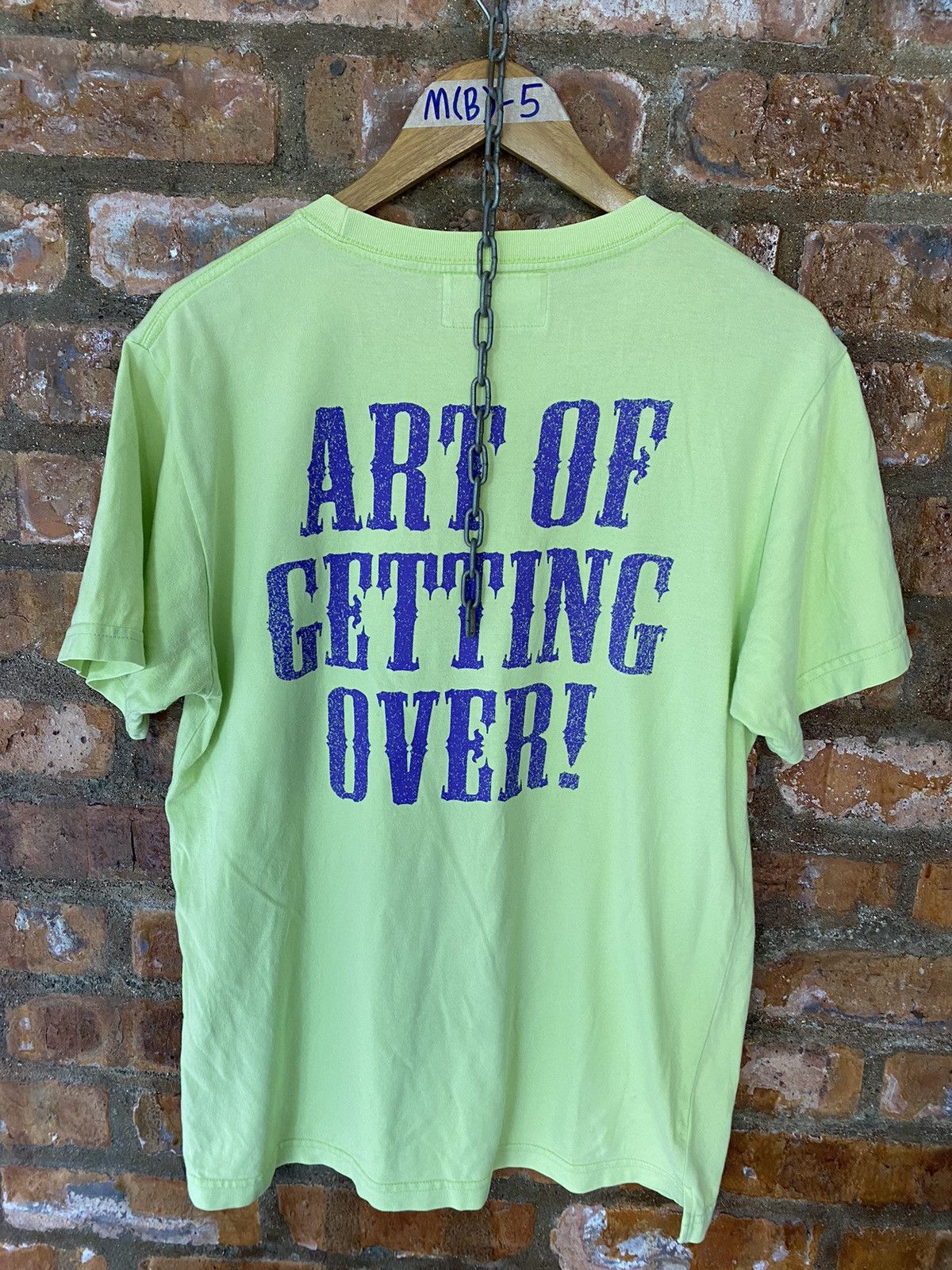 A.F.F.A. × Japanese Brand × PEEL&LIFT 1990s UG Punked Rabbit “art of getting over” tee Size US L / EU 52-54 / 3 - 5 Thumbnail
