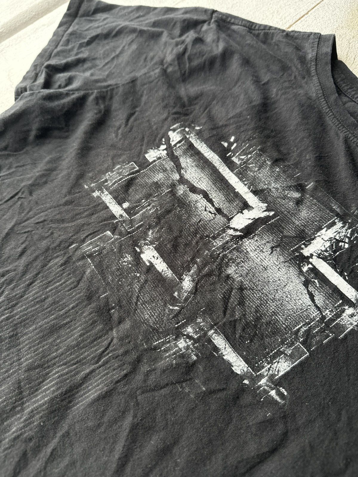 Band Tees RAMMSTEIN🚨 BIG LOGO BLACK TEE RARE ROCK Size M / US 6-8 / IT 42-44 - 5 Thumbnail