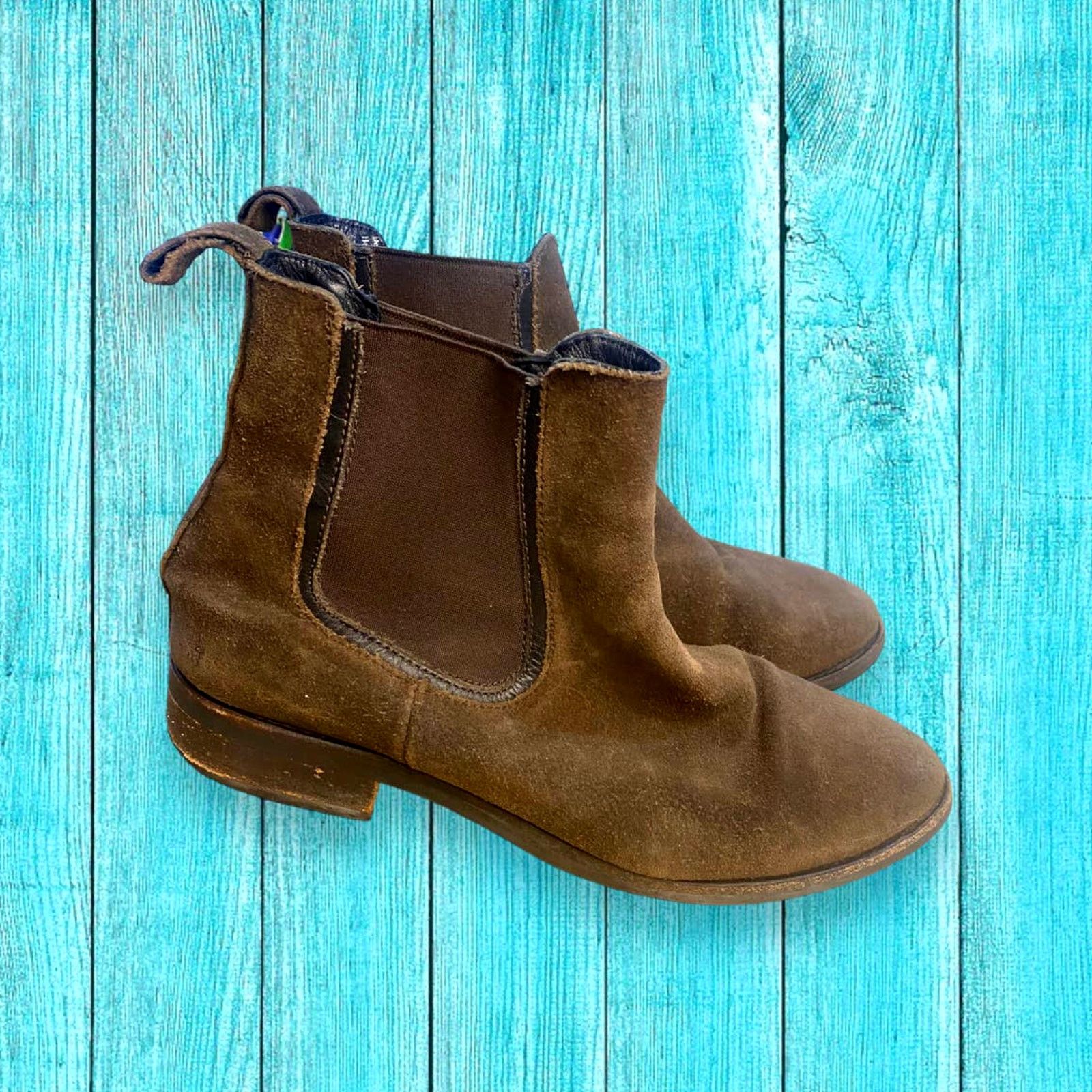 Thursday Boot Company Thursday Boot Co Women's Brown Duchess Suede Chelsea Boots 7 Size US 7 / IT 37 - 1 Thumbnail