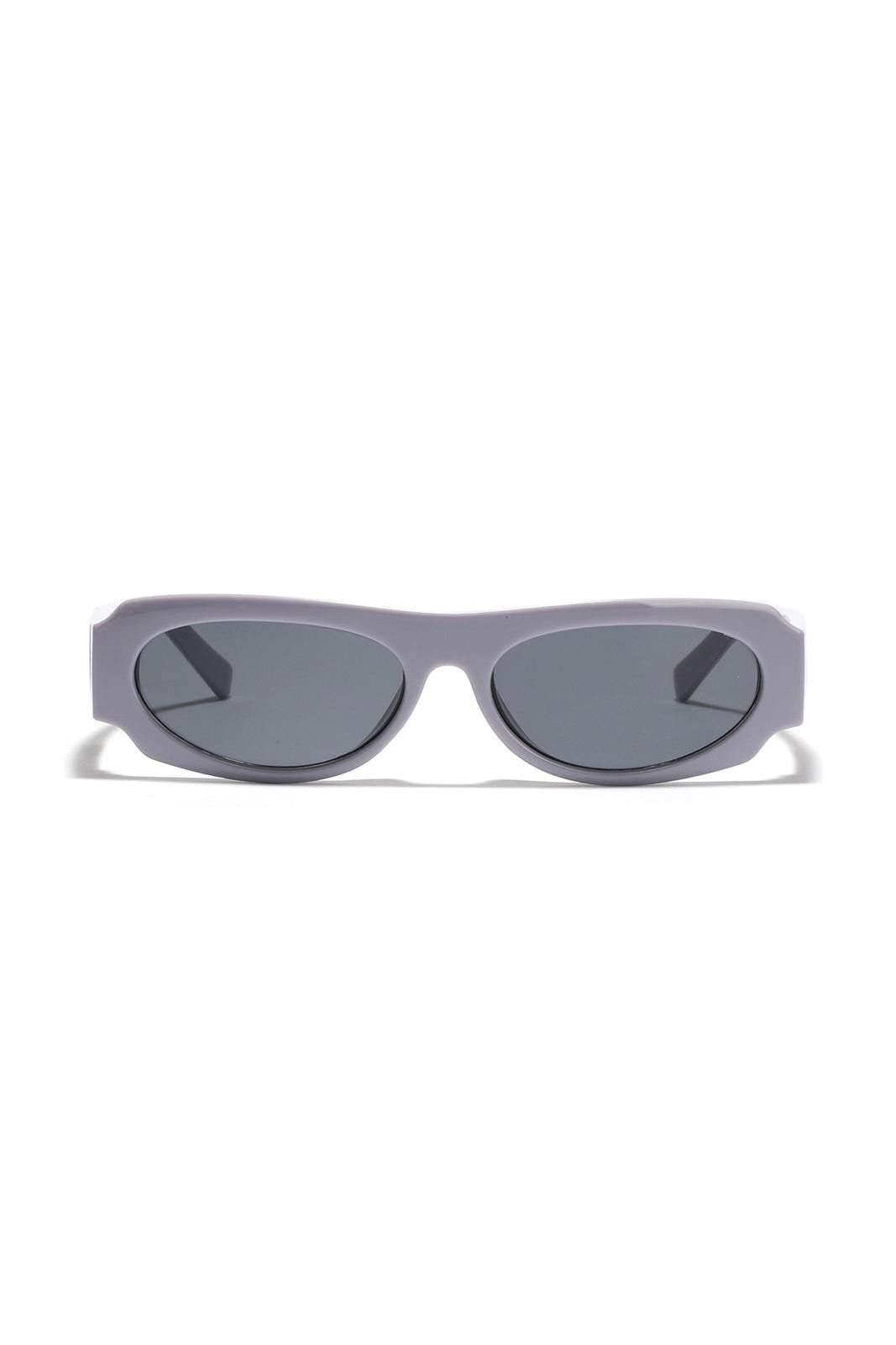 Other Rare Vtg Y2k Avant Garde Square Grey Sunglasses Unisex OS Size ONE SIZE - 6 Thumbnail