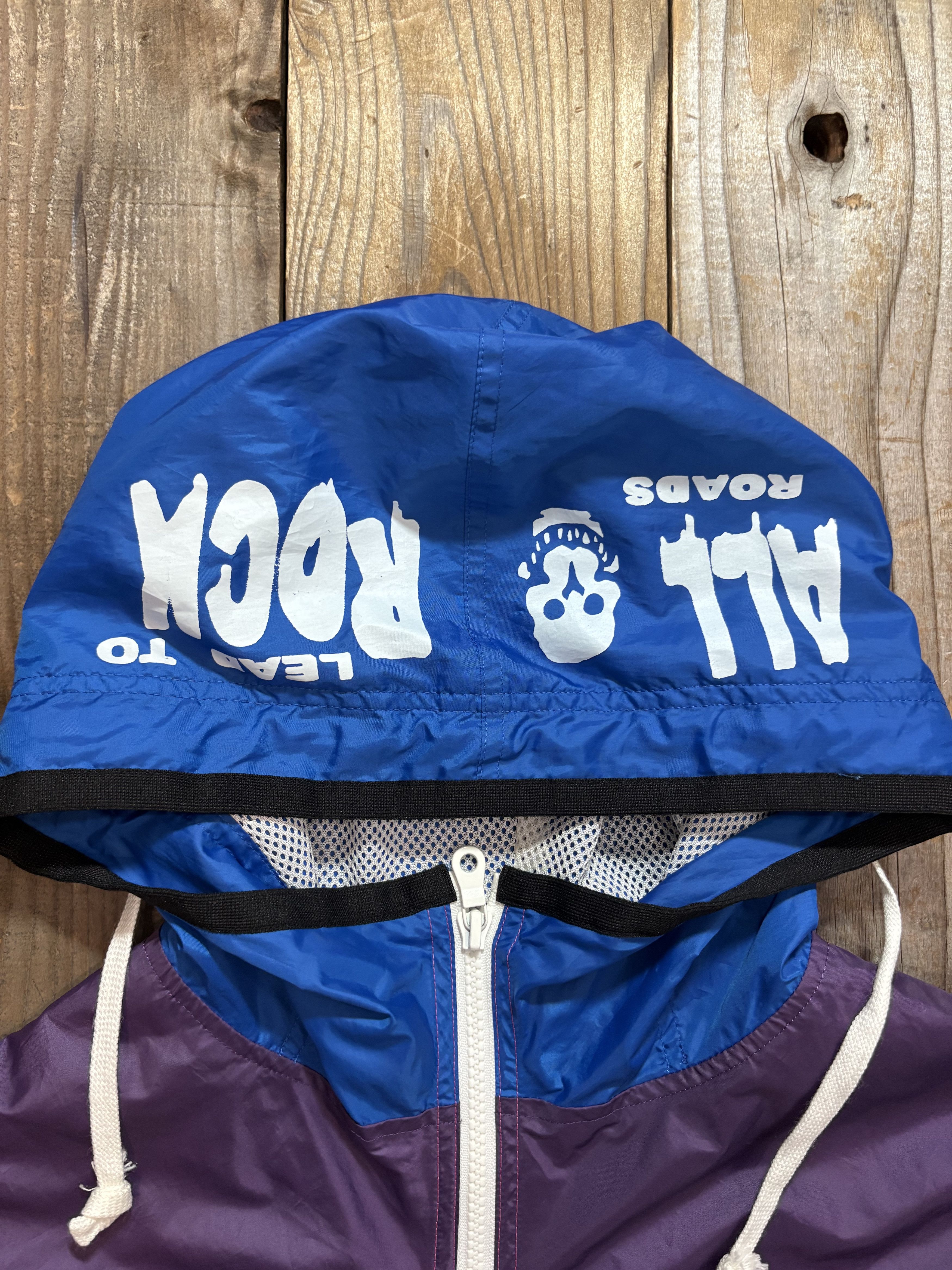 PPFM Block Color Hooded Nylon Windbreaker Size US M / EU 48-50 / 2 - 4 Thumbnail