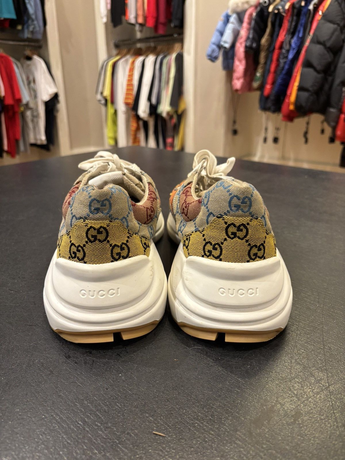 Gucci Gucci Rython Multi Monogram (13.5) Size US 13 / EU 46 - 5 Thumbnail