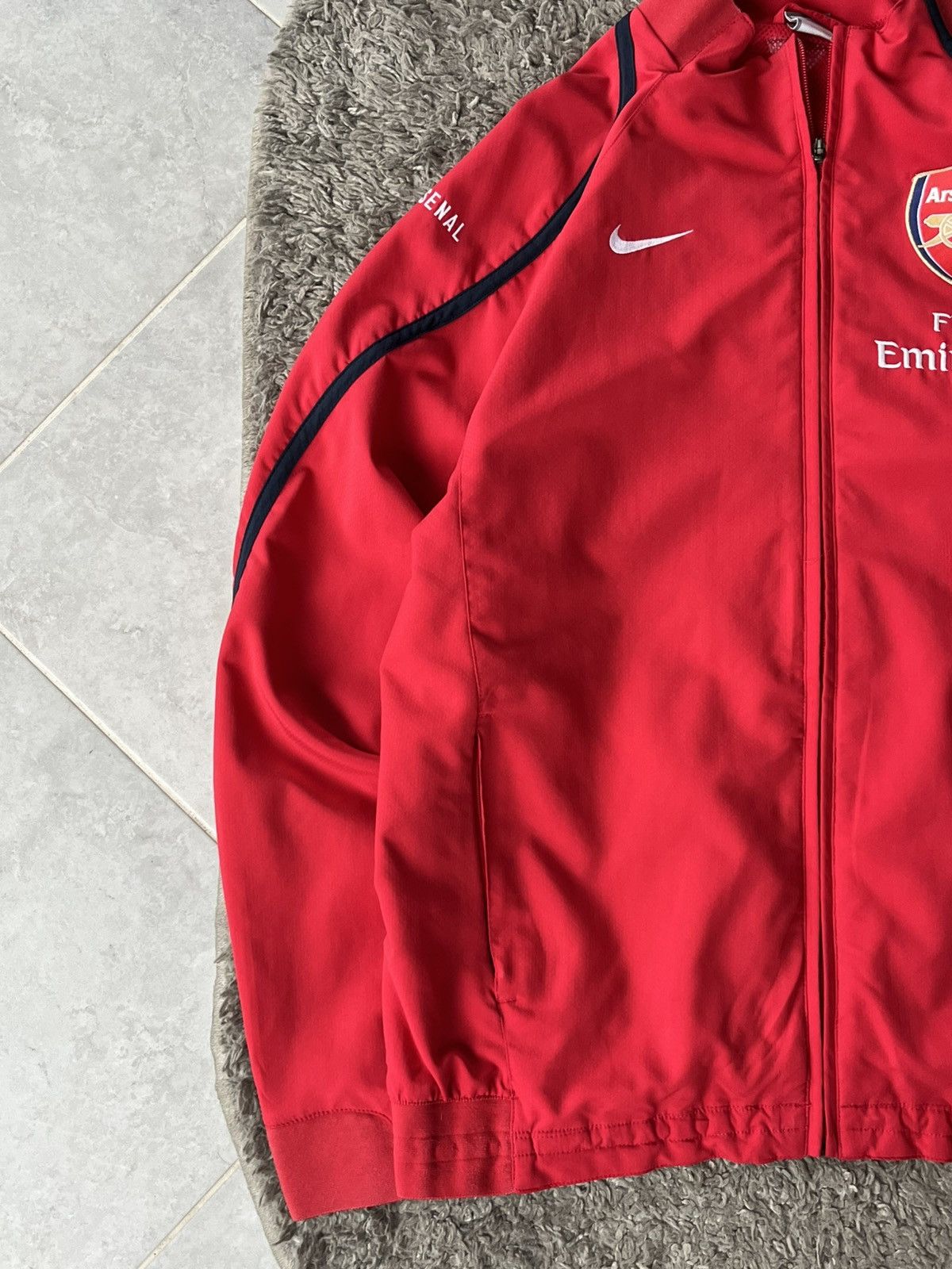 Nike Vintage Light Jacket Nike Soccer football team FC.Arsenal Size US L / EU 52-54 / 3 - 4 Thumbnail