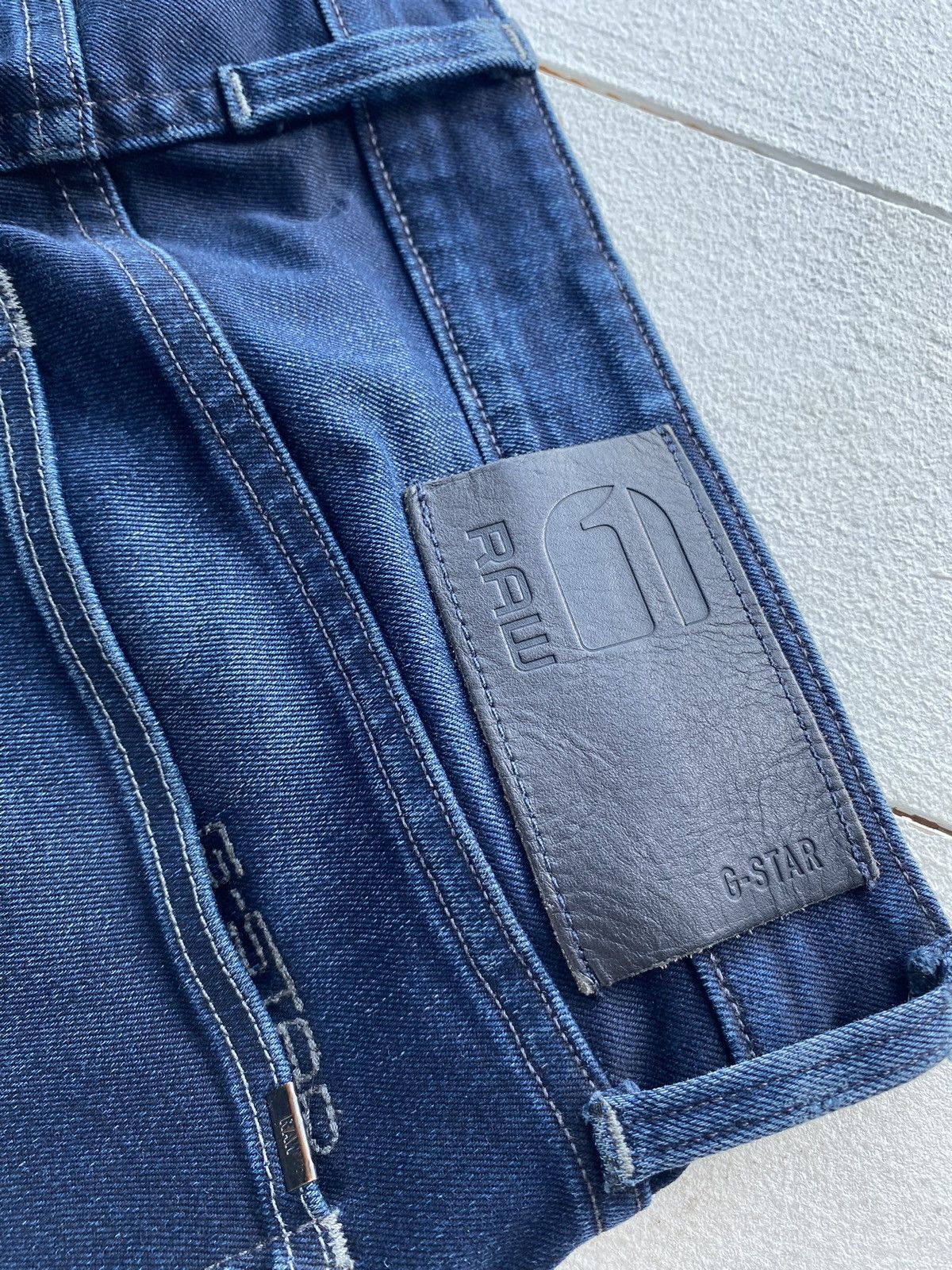 G-Star 🔗G star punk opium 3301 slim straight mens goth emo jeans Size US 32 / EU 48 - 12 Thumbnail
