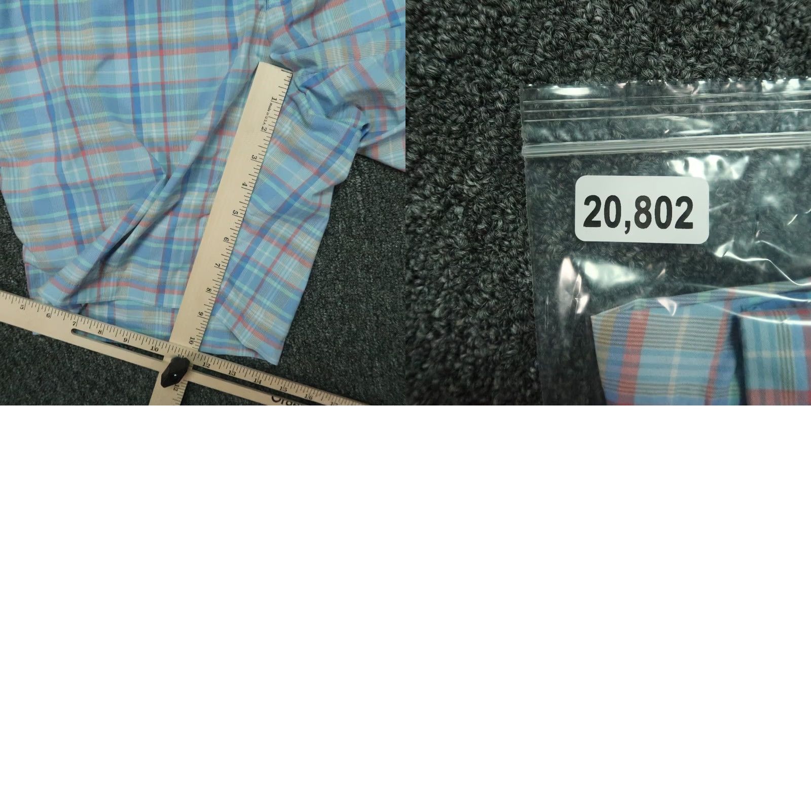 Peter Millar Peter Millar Shorts Mens 36 Blue Plaid Apex Featherweight Chino Socks? Size US 36 / EU 52 - 8 Thumbnail