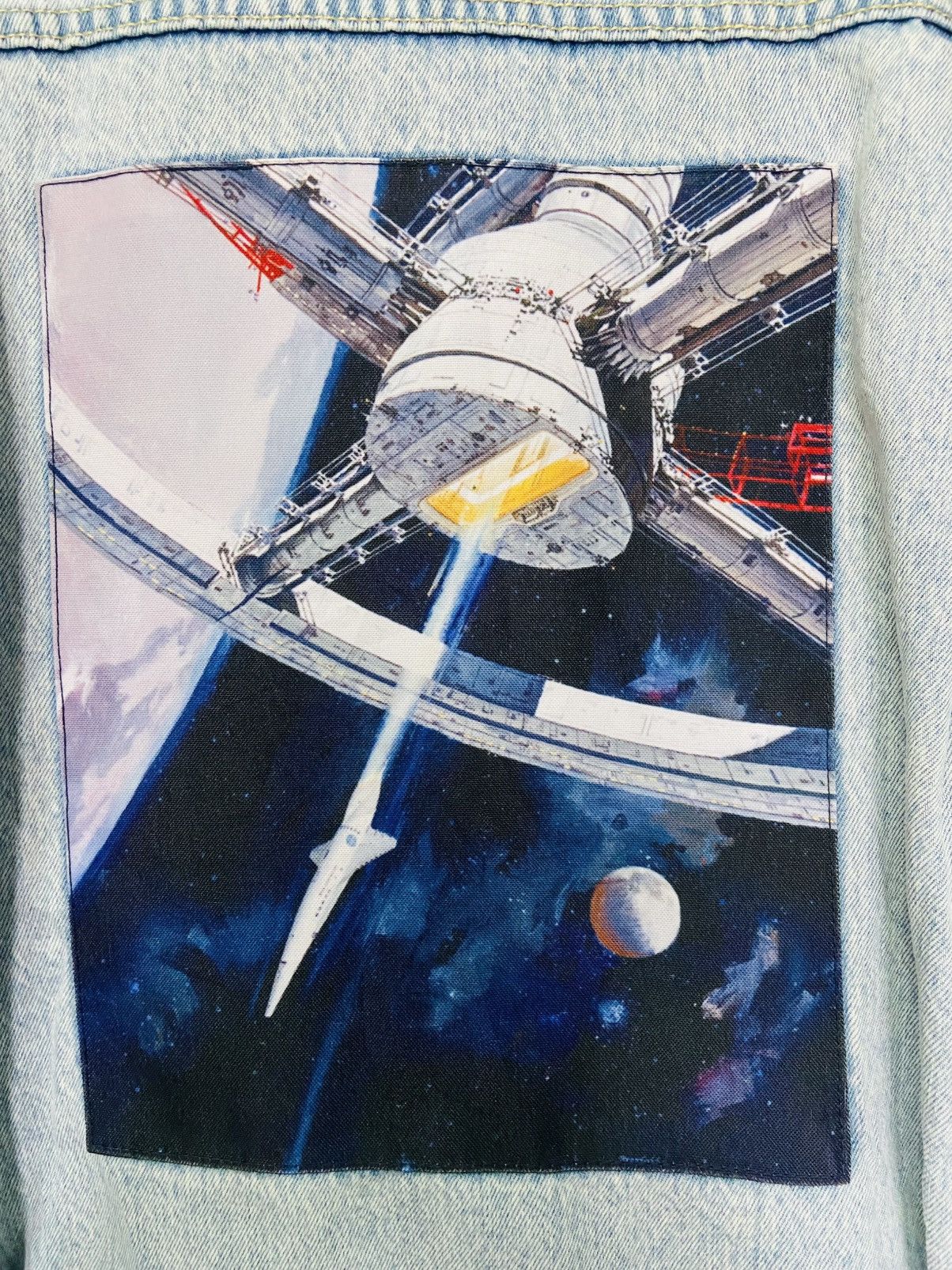 Anime × GU 2001 : A Space Odyssey X GU Denim Jacket Size US L / EU 52-54 / 3 - 10 Thumbnail
