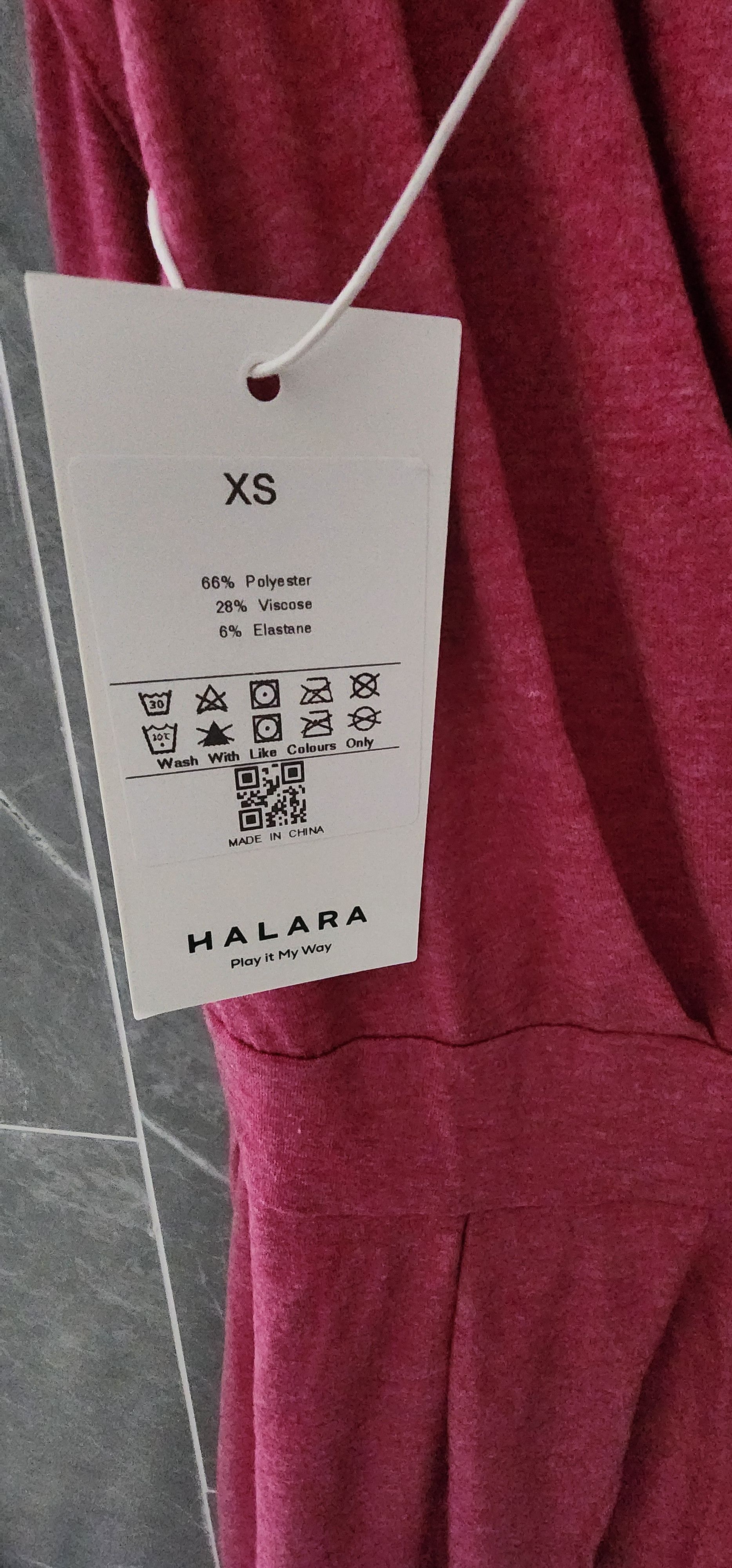 Other NWT Halara Deep VNeck Plicated High Low Midi Dress XS Size XS / US 0-2 / IT 36-38 - 2 Thumbnail
