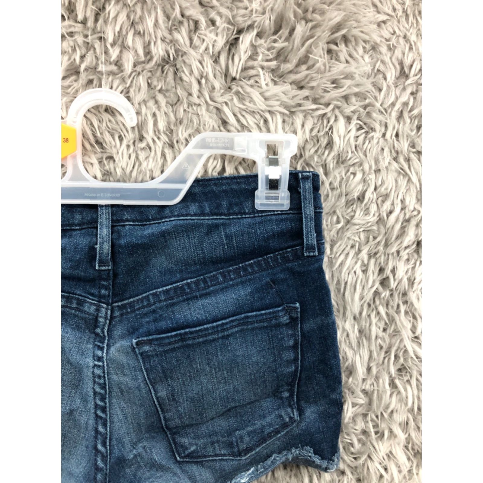 Mossimo Mossimo Shorts Womens Size 0 Dark Wash Blue Denim Mid Rise 5-Pocket Casual Jean Shorts Womens Mossimo Blue Denim Shorts Size 25" / US 0 / IT 36 - 5 Thumbnail
