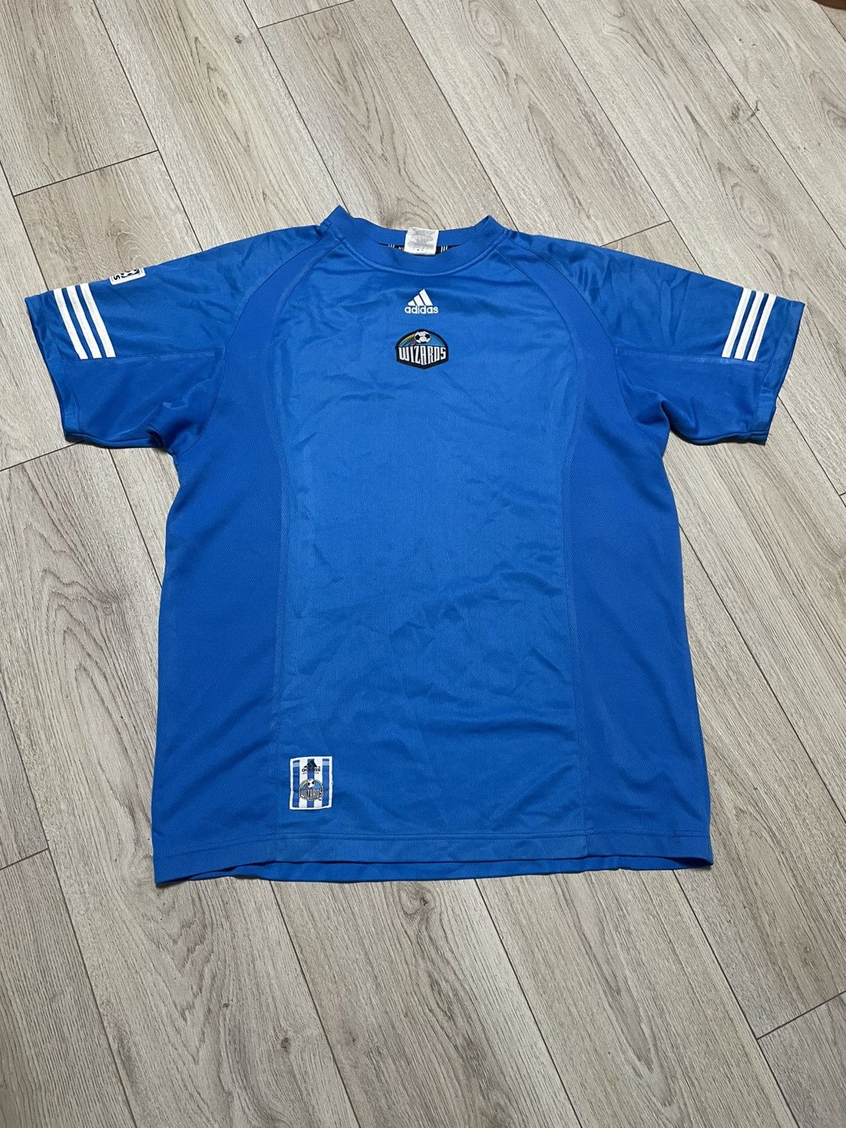 Adidas × Vintage Vintage Adidas Kansas City Wizards 90s Soccer Jersey Size US XL / EU 56 / 4 - 2 Thumbnail