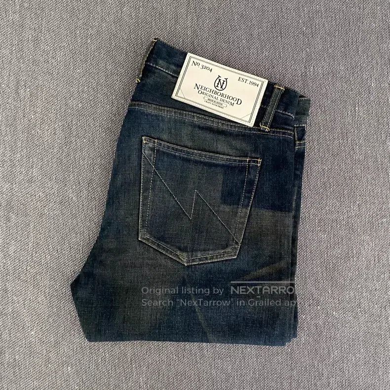 Neighborhood Neighborhood size XL Basic Washed Denim Jeans Size US 27 - 1 Thumbnail