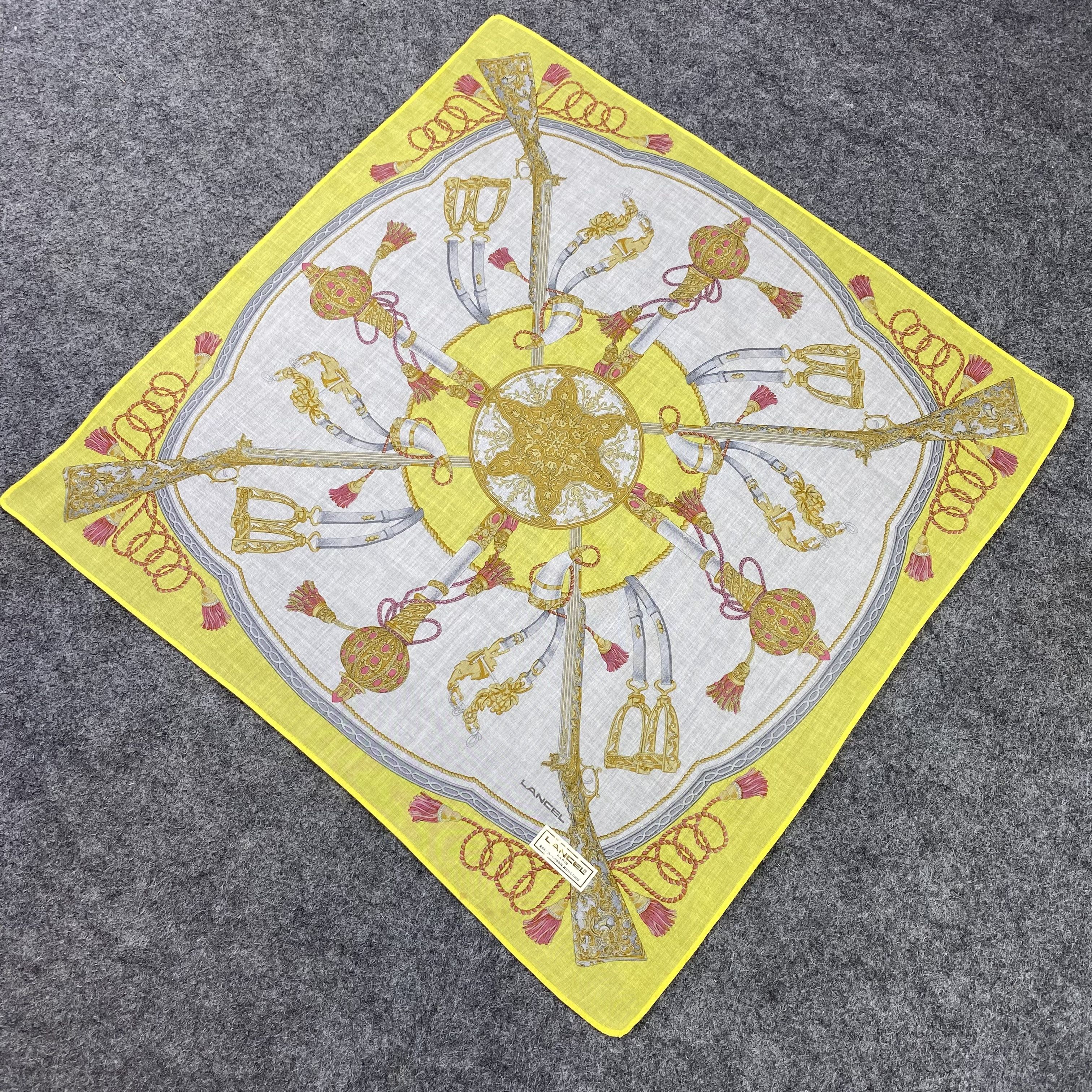 Lancel Lancel Handkerchief / Bandana / Neckerchief-B723 Size ONE SIZE - 4 Thumbnail